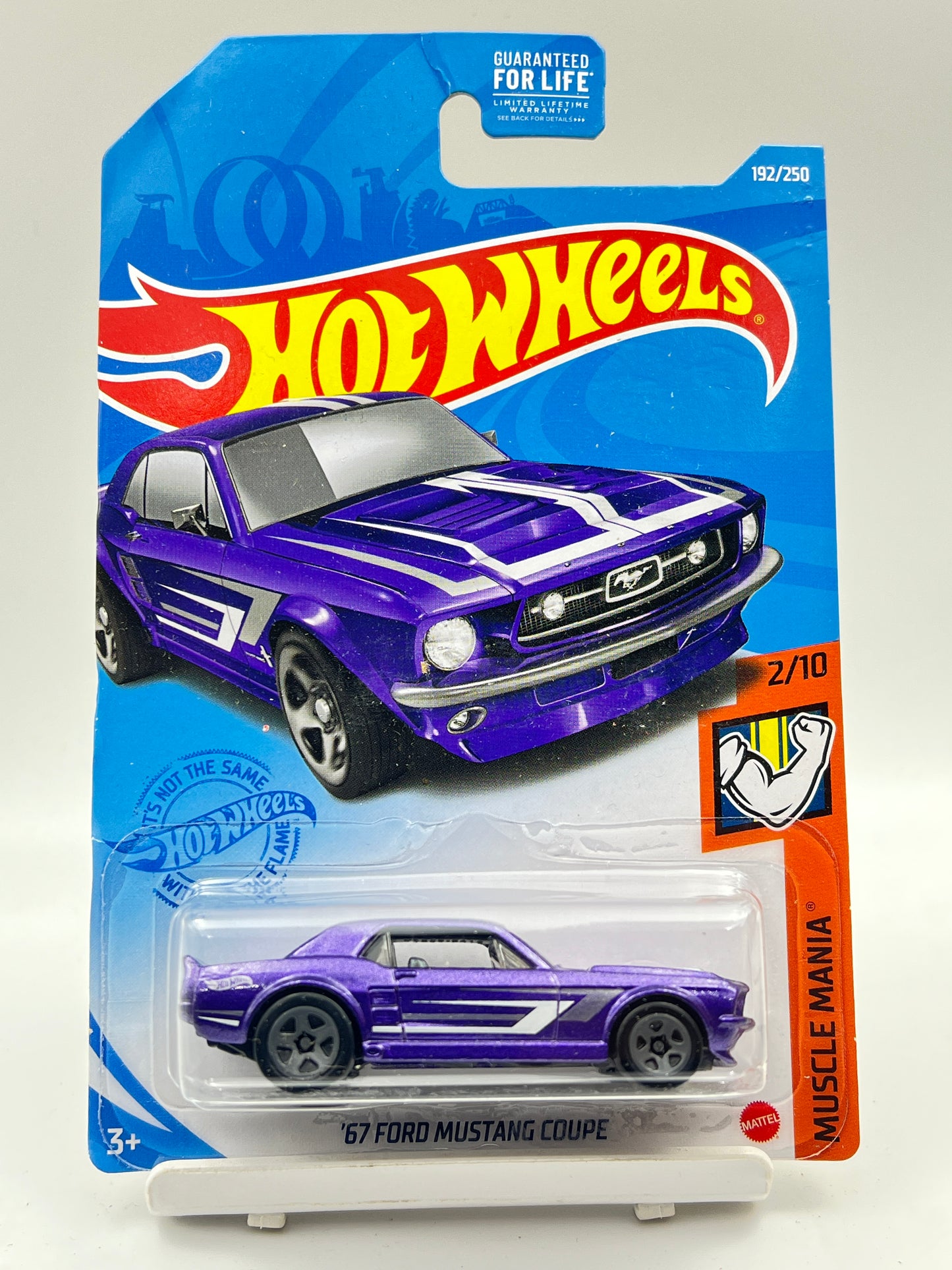 IMPORTED - HOT WHEELS - 67 FORD MUSTANG COUPE - 1H
