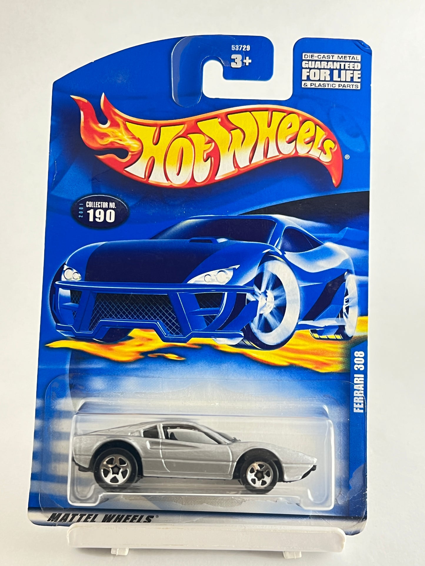 FERRARI 308 SILVER -HEAVY METAL - ZX1 - Its Fun- Hot wheels - matchbox - diecast