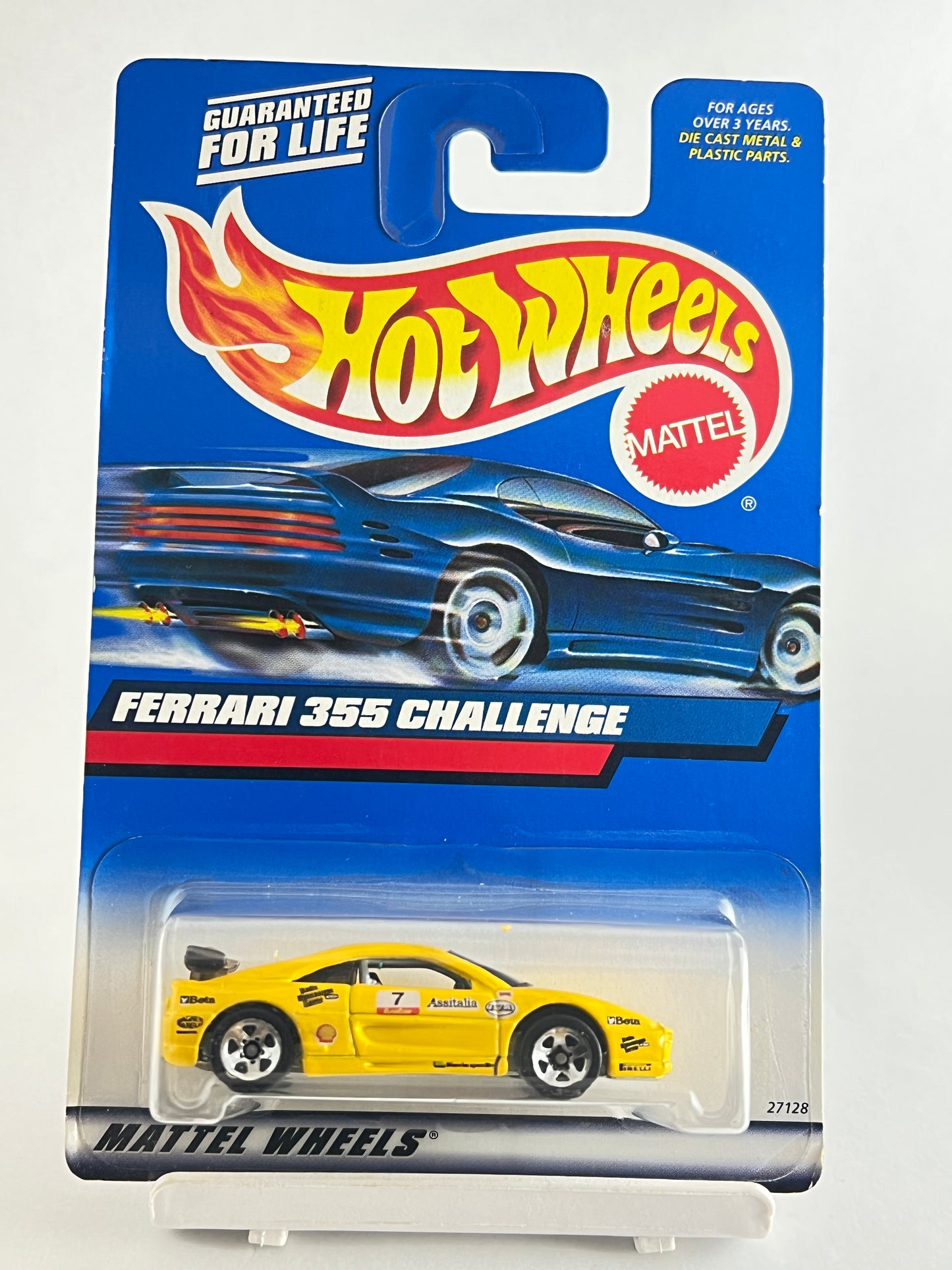 FERRARI 355 CHALLENGE -YELLOW - ZX1 - Its Fun- Hot wheels - matchbox - diecast