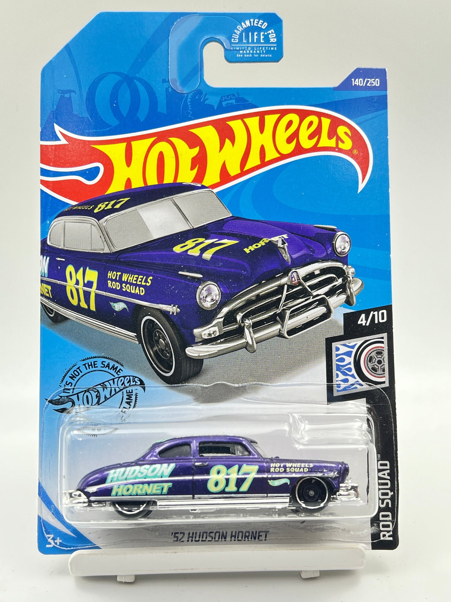 IMPORTED - HOT WHEELS - RARE - 52 HUDSON HORNET - 3E