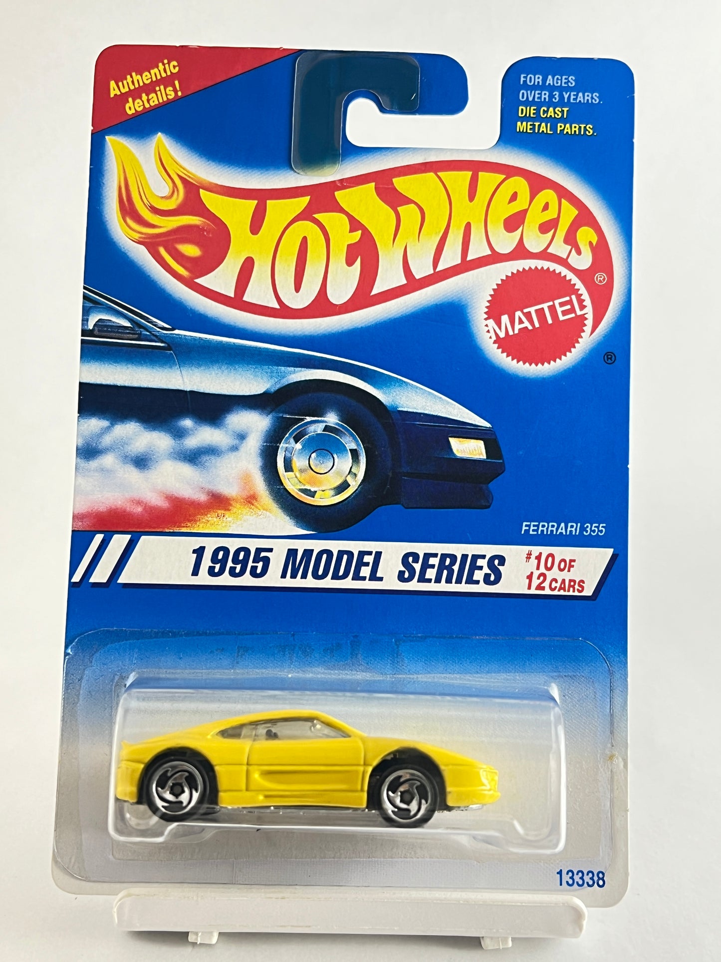 FERRARI 355 - 1995 MODEL SERIES - YELLOW -ZX1 - Its Fun- Hot wheels - matchbox - diecast