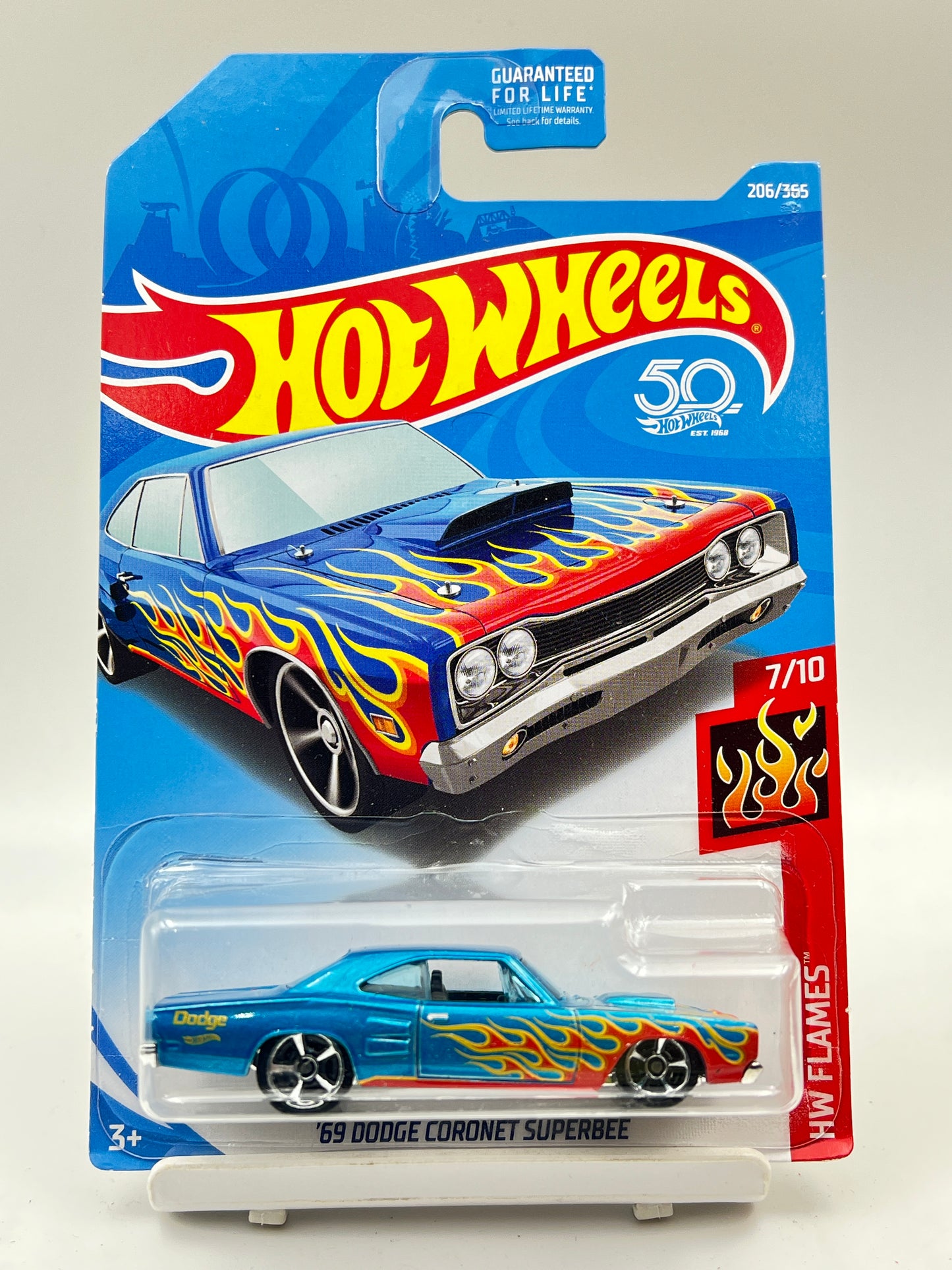 IMPORTED - HOT WHEELS - 69 DODGE CORONET SUPERBEE - 2E