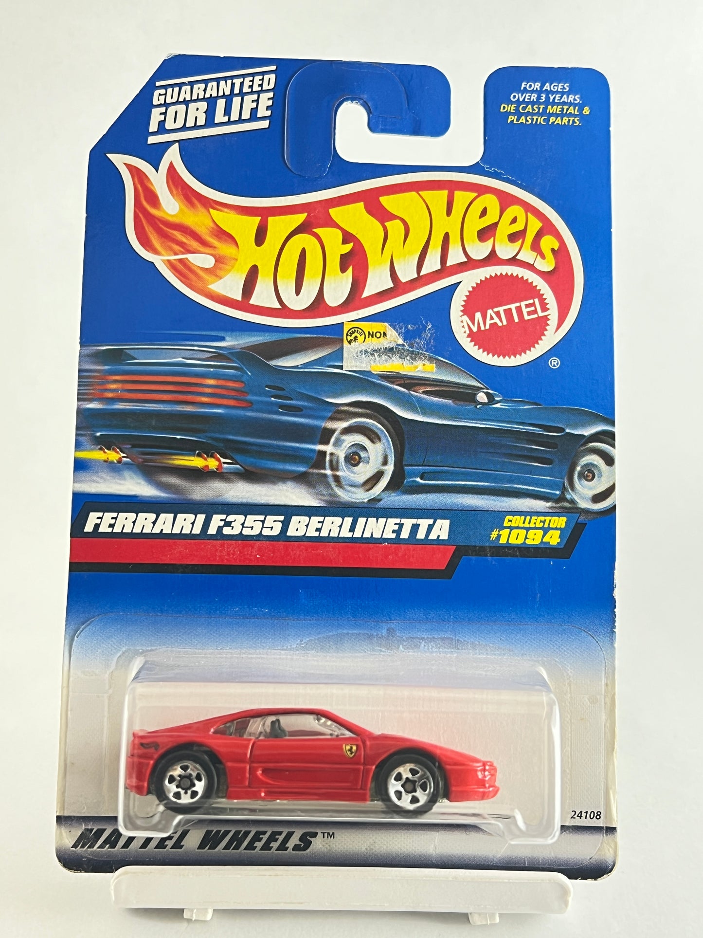 FERRARI F355 BERLINETTA -RED- ZX2 - Its Fun- Hot wheels - matchbox - diecast