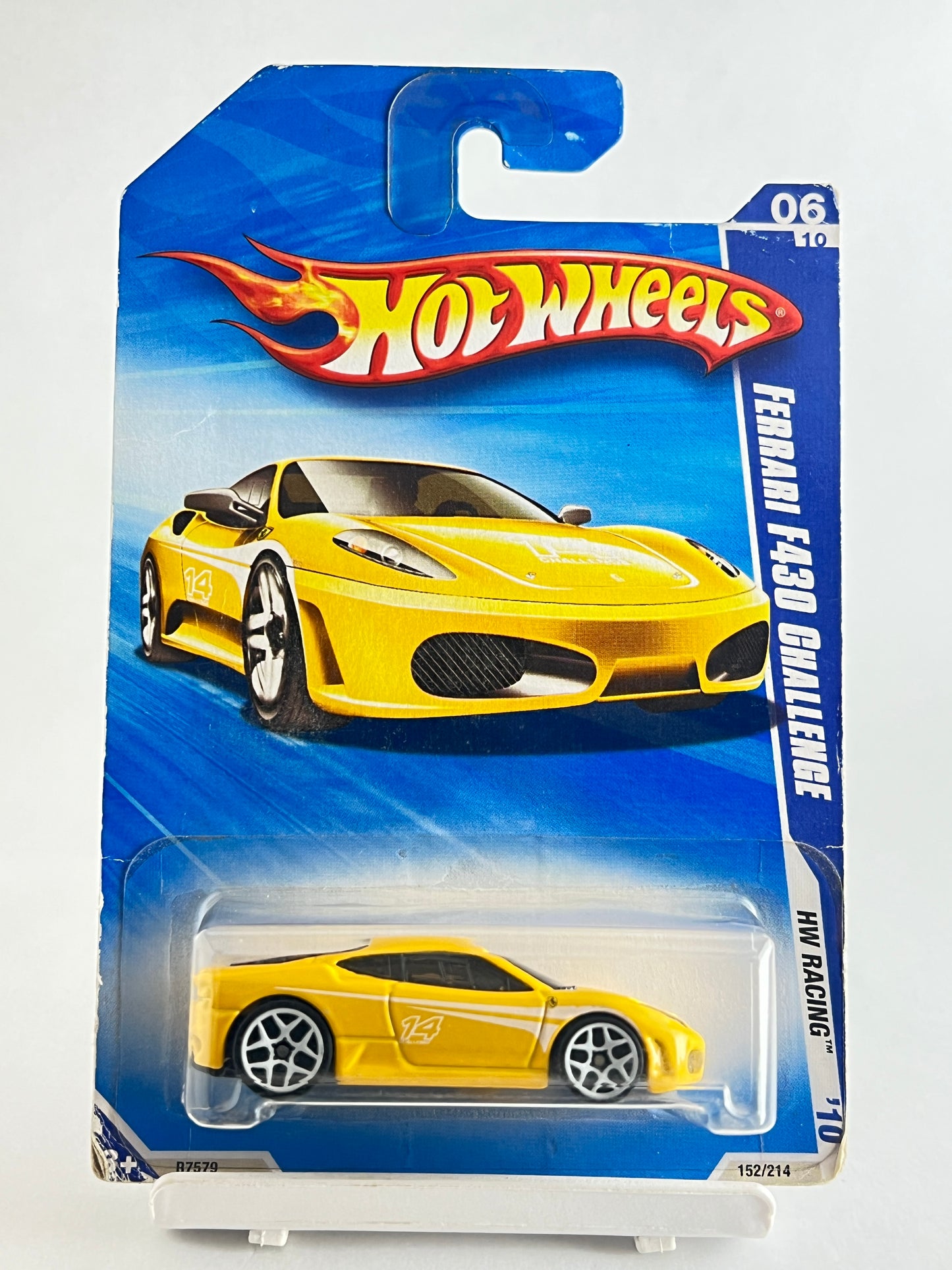 FERRARI F430 CHALLENGE - YELLOW - ZX1 - Its Fun- Hot wheels - matchbox - diecast