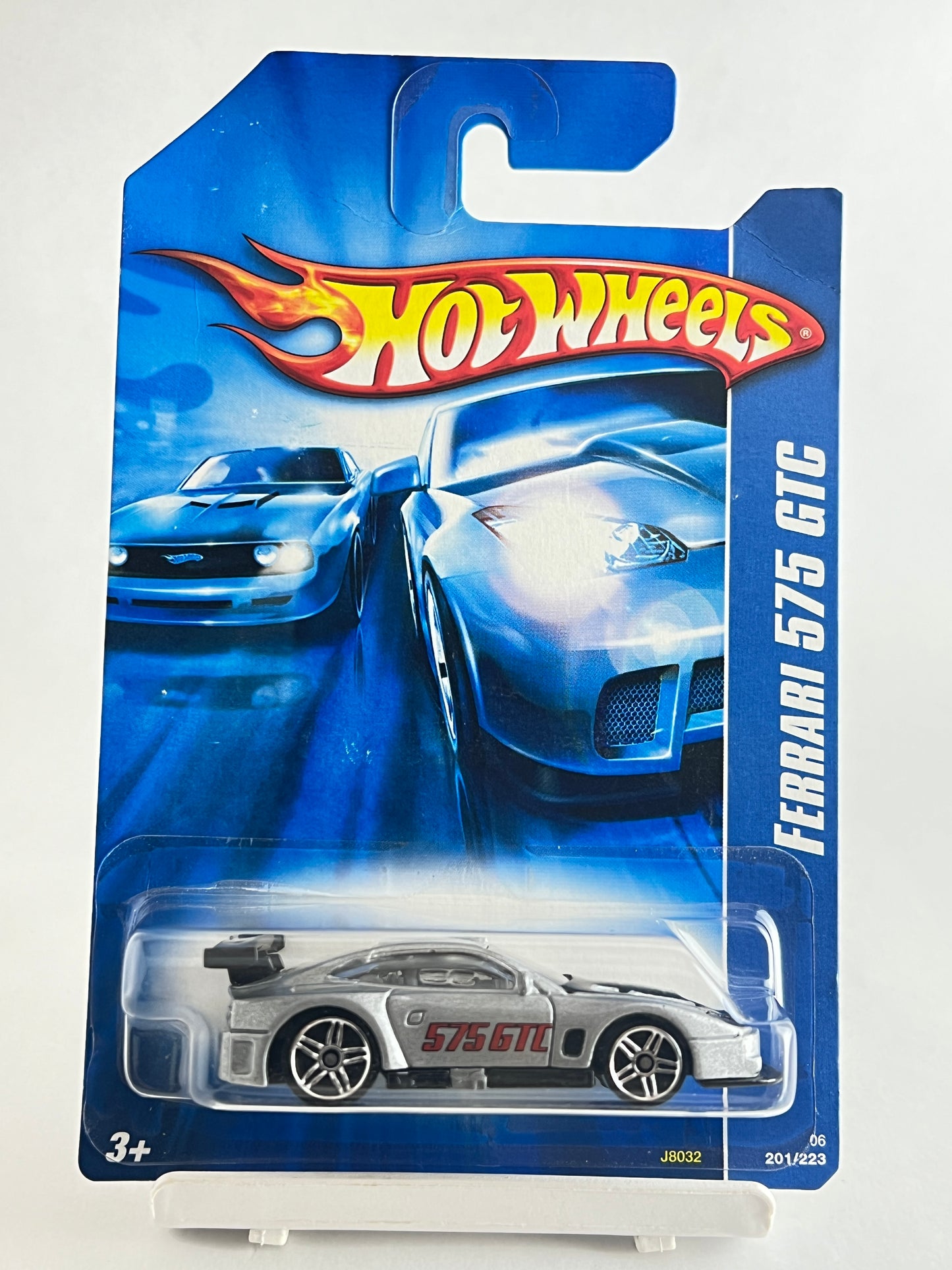 FERRARI 575 GTC - GREY - ZX1 - Its Fun- Hot wheels - matchbox - diecast