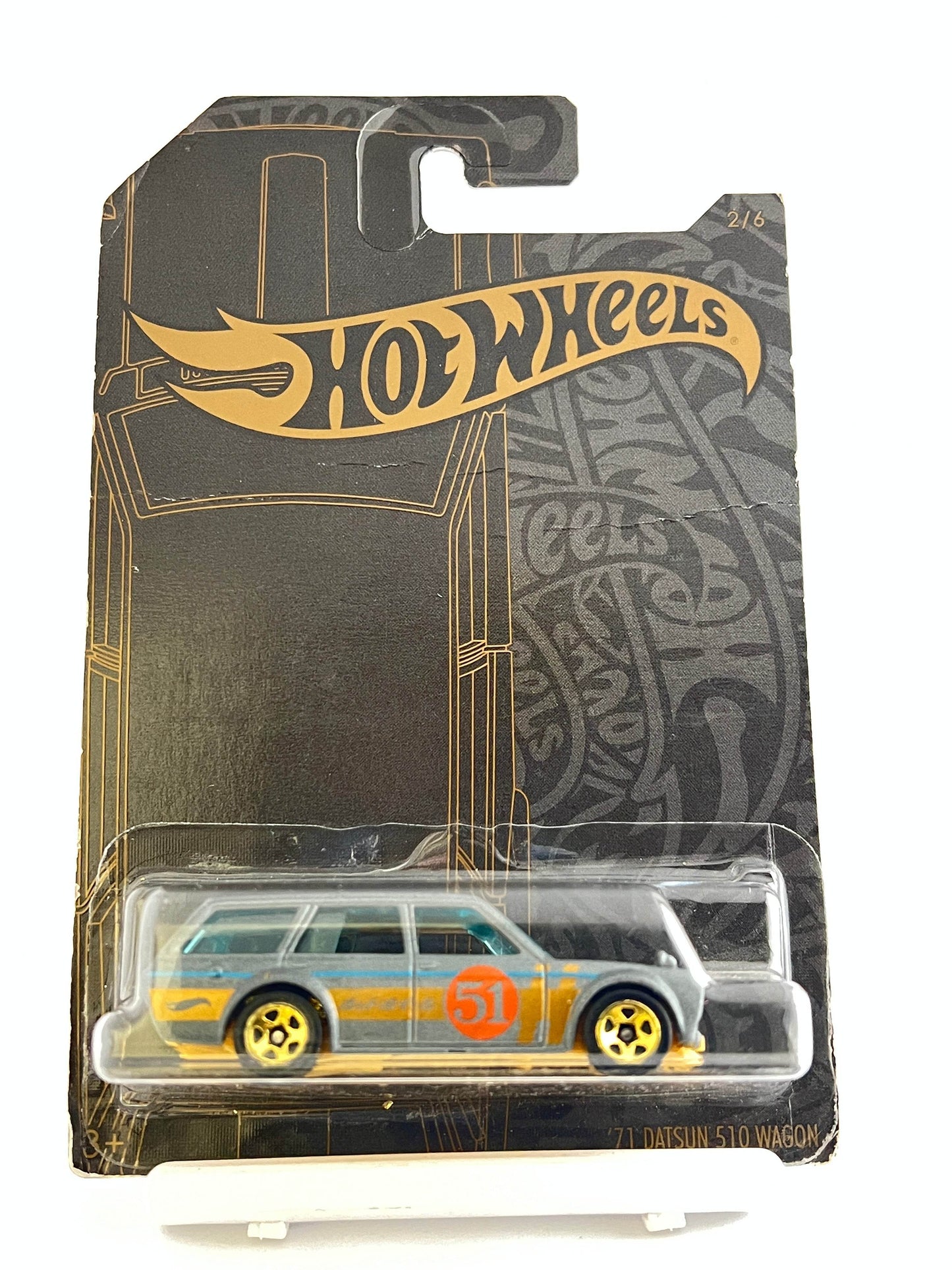 71 DATSUN 510 WAGON - ANNIVERSARY EDITION - SLIGHT CREASE IN CARD - 5D - Its Fun