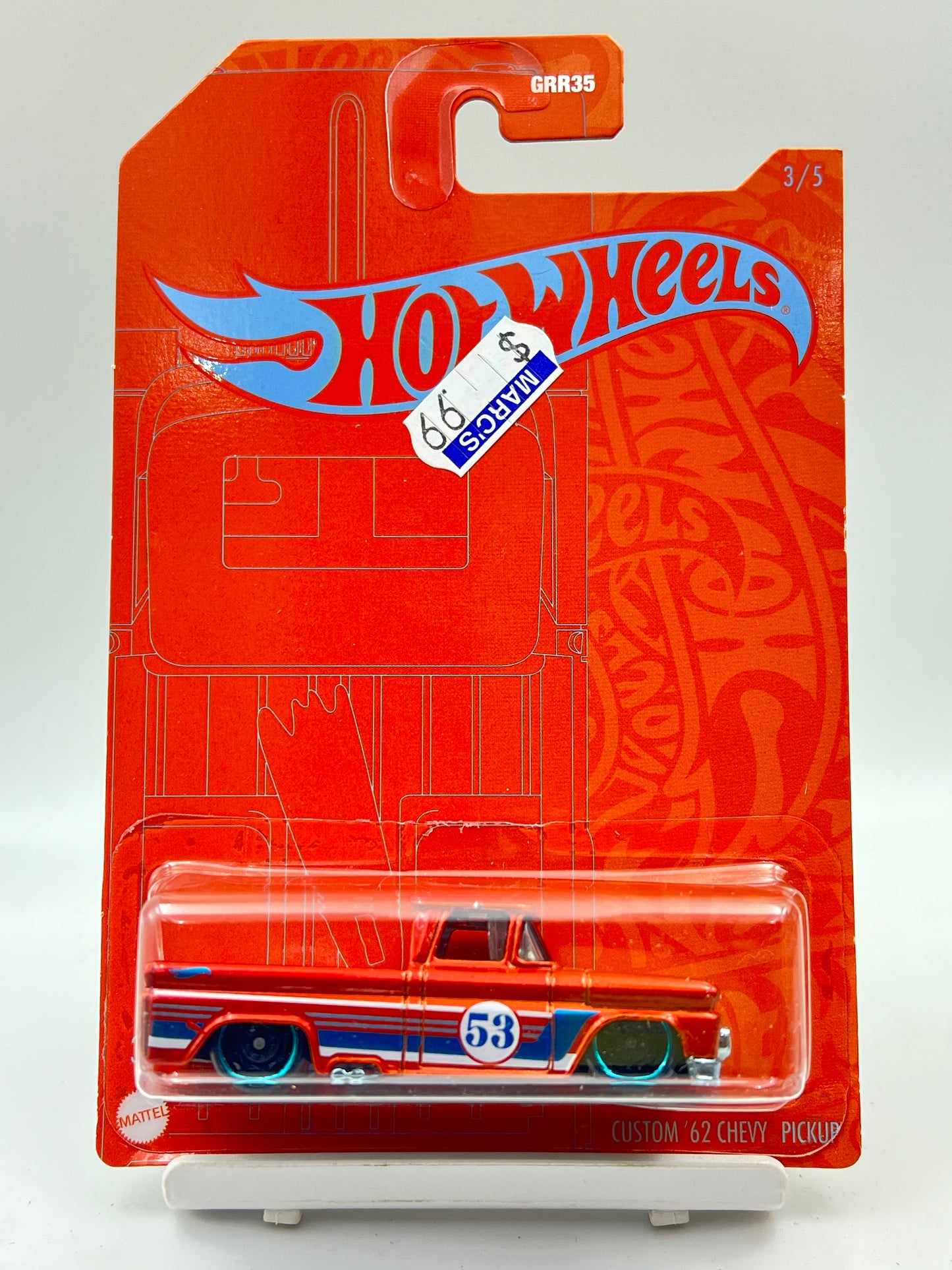 IMPORTED - HOT WHEELS - CUSTOM 62 CHEVY PICKUP - 2F