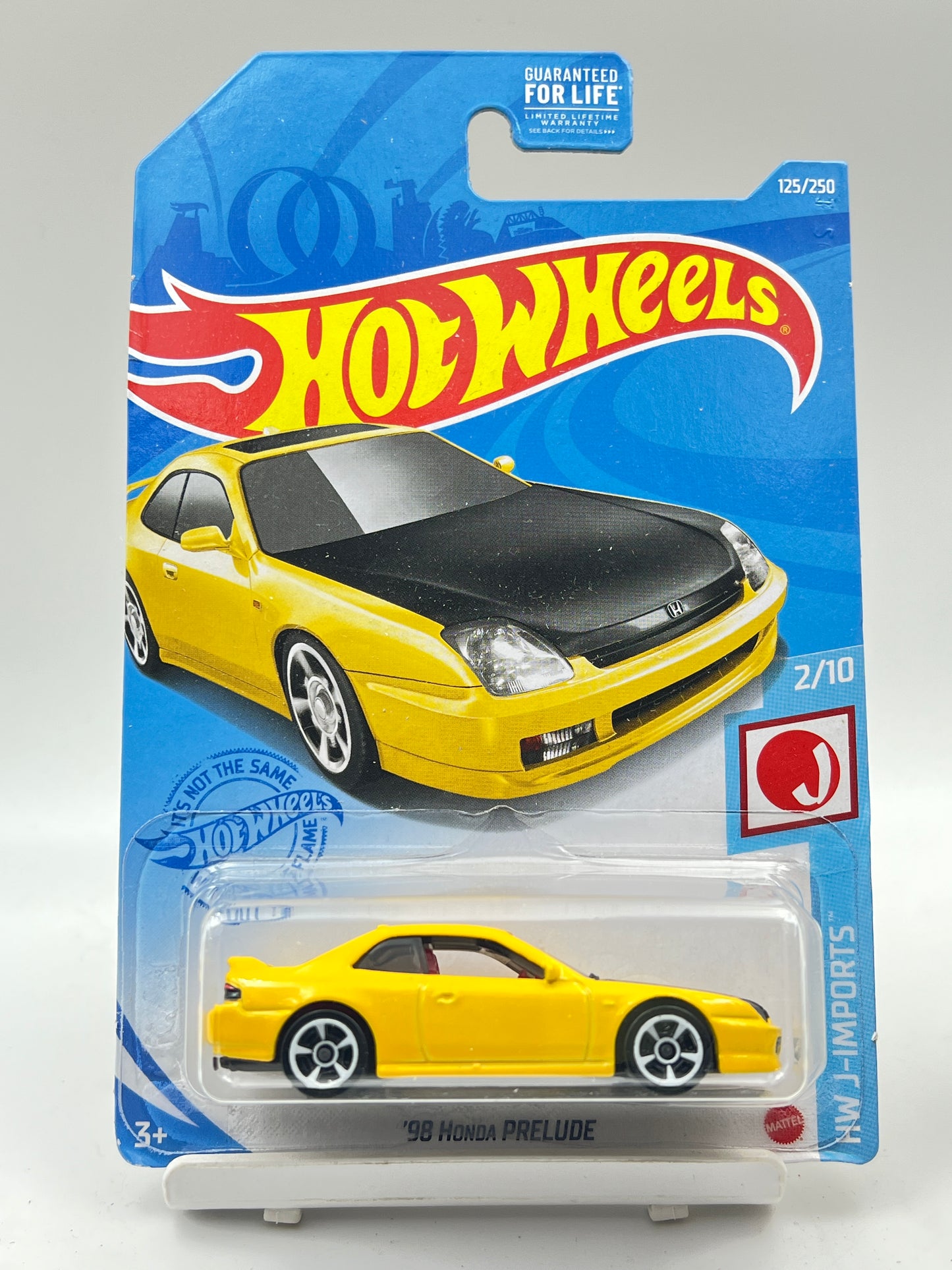 IMPORTED - HOT WHEELS - 98 HONDA PRELUDE - YELLOW - 2F