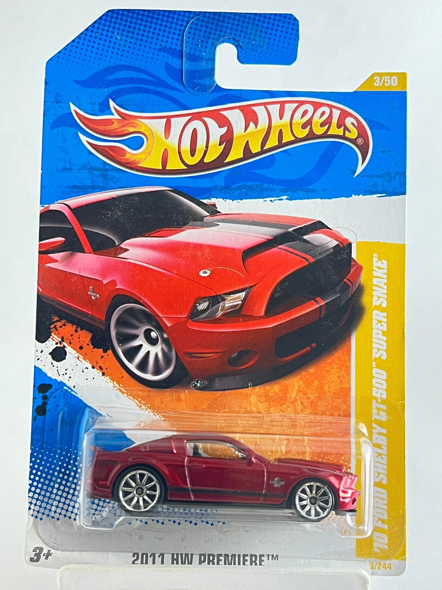 10 FORD SHELBY GT-500 SUPER SNAKE -RED - 3B - Its Fun
