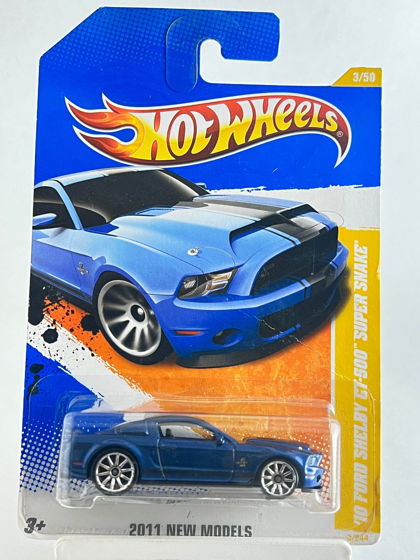 10 FORD SHELBY GT-500 SUPER SNAKE -BLUE- 2B - Its Fun