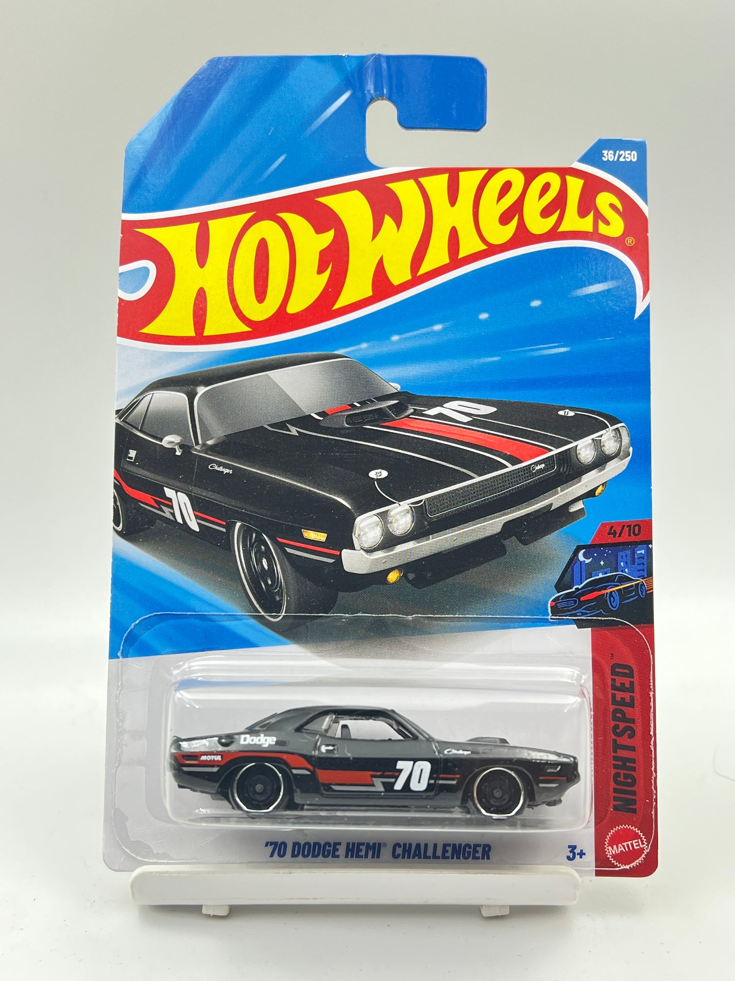 HOOK CREASE - HOT WHEELS - 70 DODGE HEMI CHALLENGER - 2F