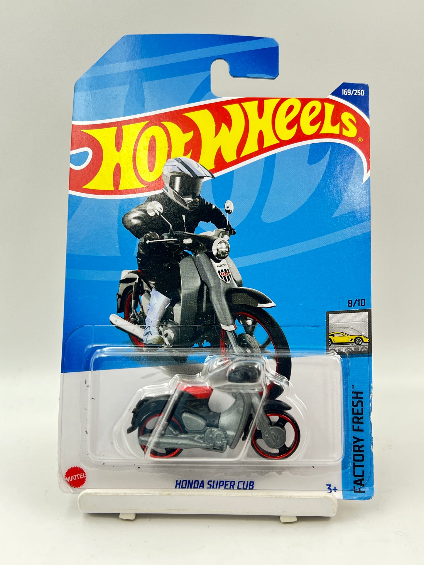 SOFT CORNERS - IMPORTED - HOT WHEELS - HONDA SUPER CUB - BLACK - ZX2