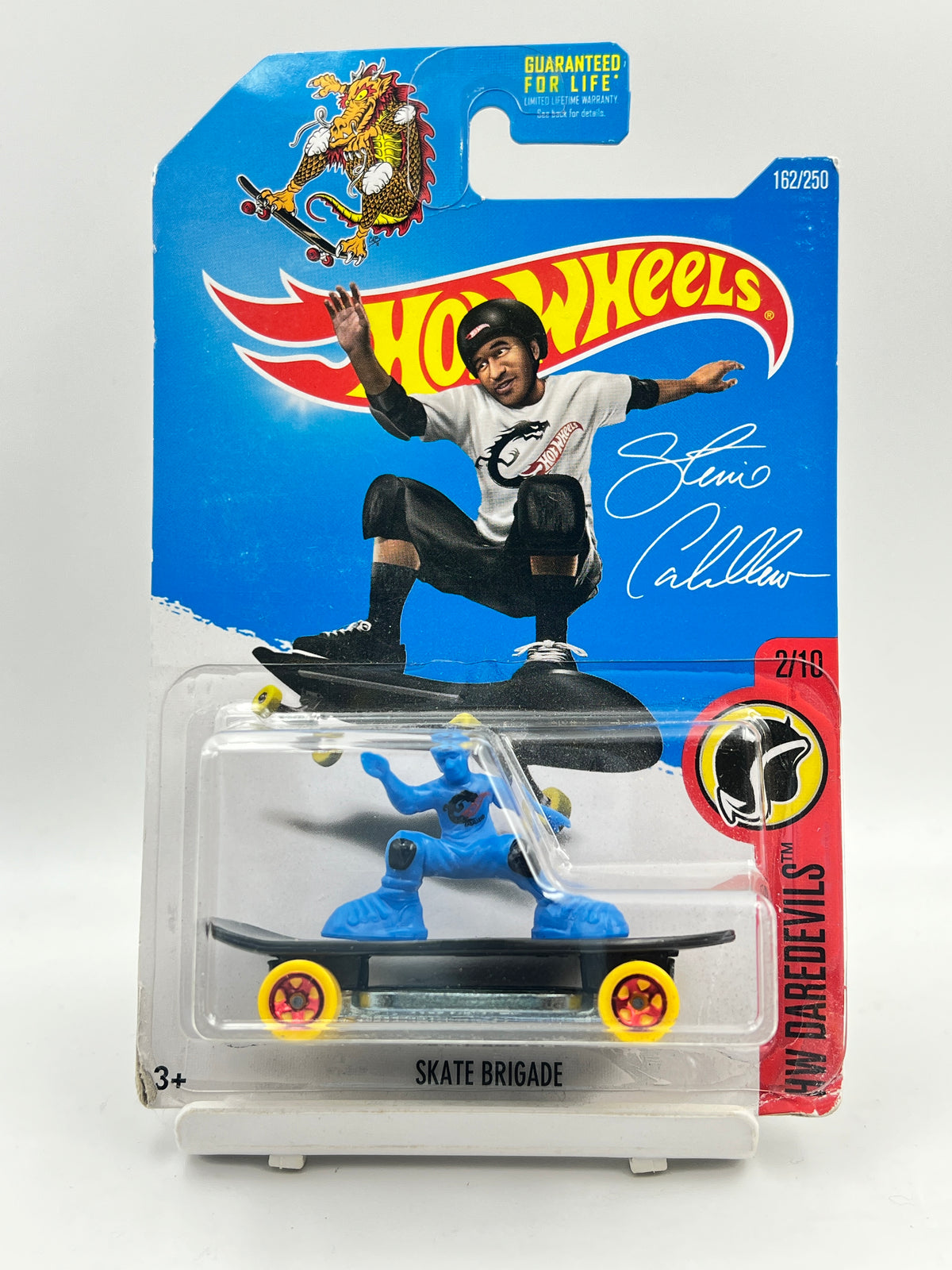 SOFT CORNERS - IMPORTED - HOT WHEELS - SKATE BRIGADE - BLUE - ZX2