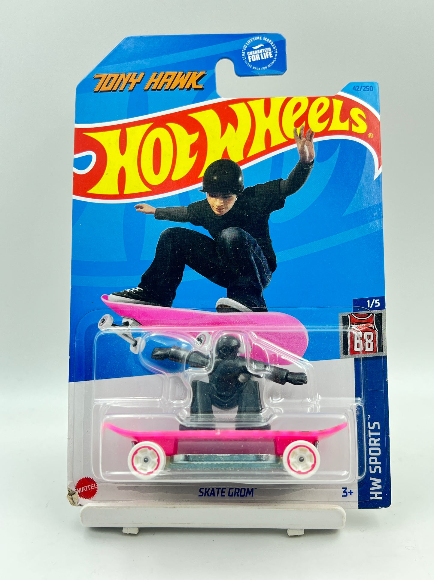 SOFT CORNERS - IMPORTED - HOT WHEELS - SKATE GROM - PINK - ZX2