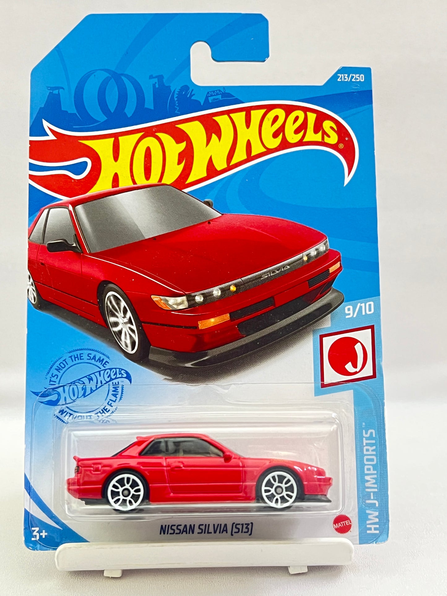 HOT WHEELS - NISSAN SILVIA (S13) - RED - 3E