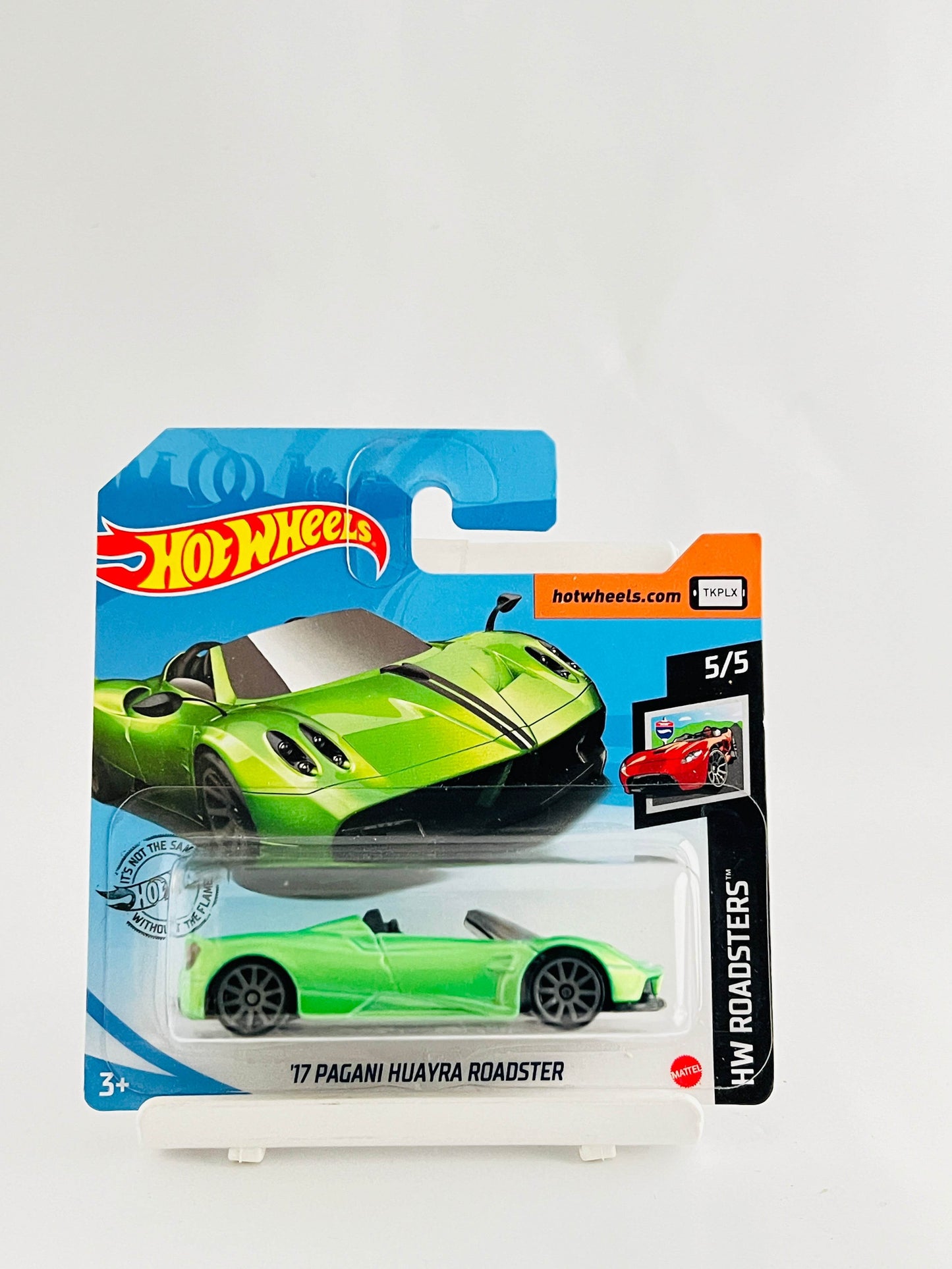 17 PAGANI HUAYRA ROADSTER - SHINY GREEN - SHORT CARD - 1A - Its Fun