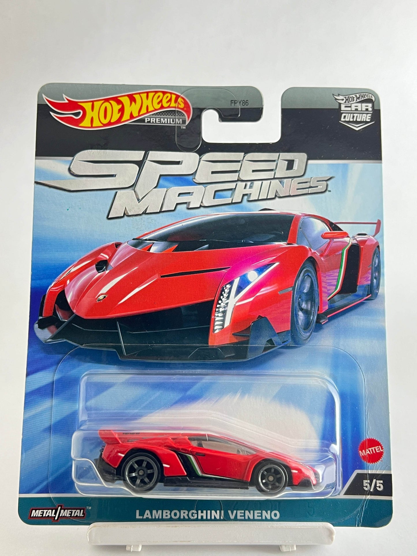HOT WHEELS - PREMIUM - SPEED MACHINES - LAMBORGHINI VENENO - 4F - Its Fun