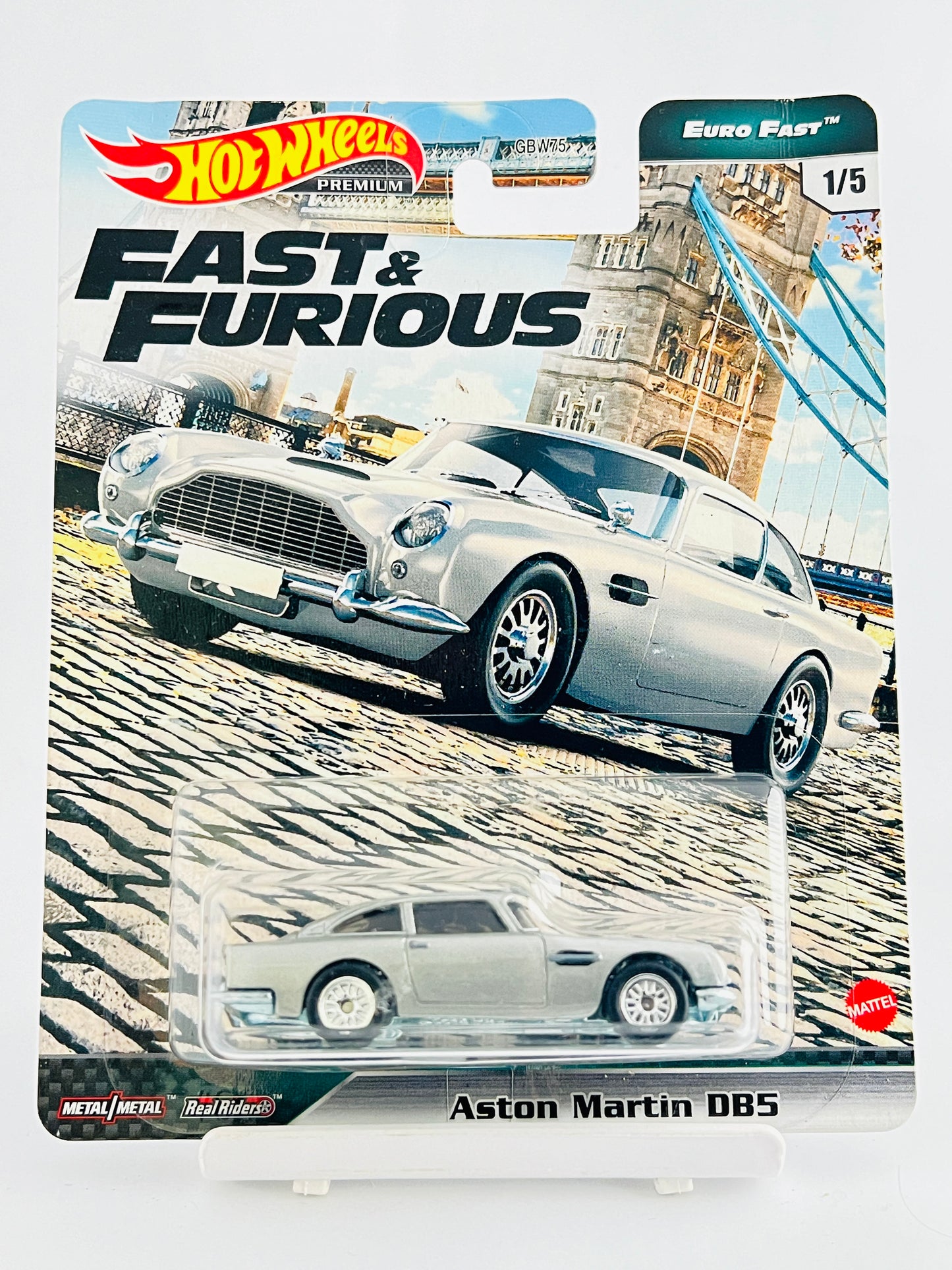 BLISTER CRACK - FAST AND FURIOUS - PREMIUM - ASTON MARTIN DB5 - 4G - Its Fun- Hot wheels - matchbox - diecast