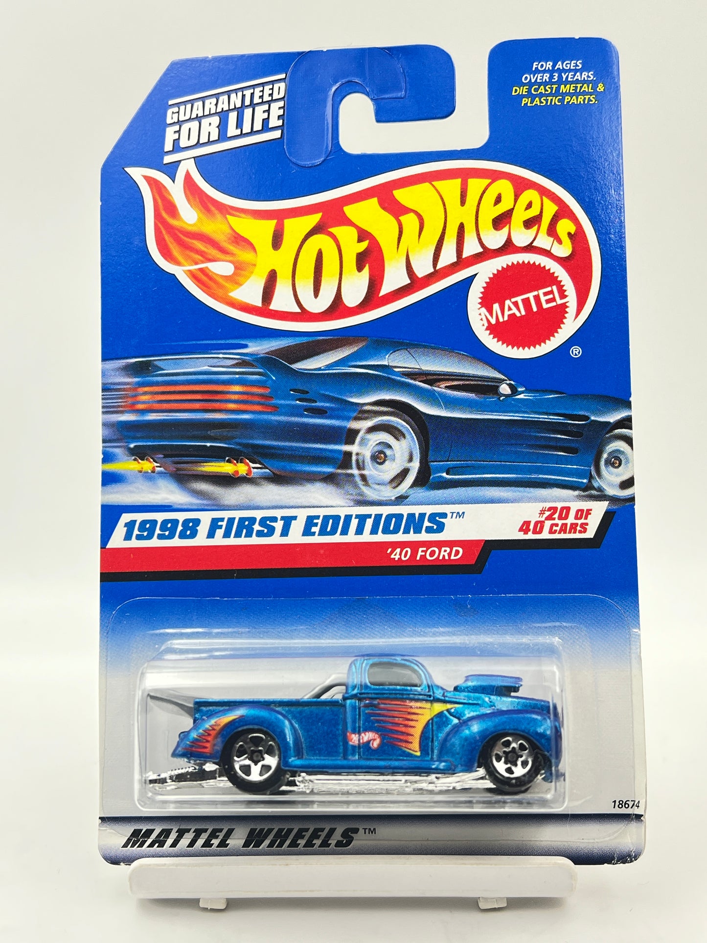 HOT WHEELS - 40 FORD - BLUE - 7A
