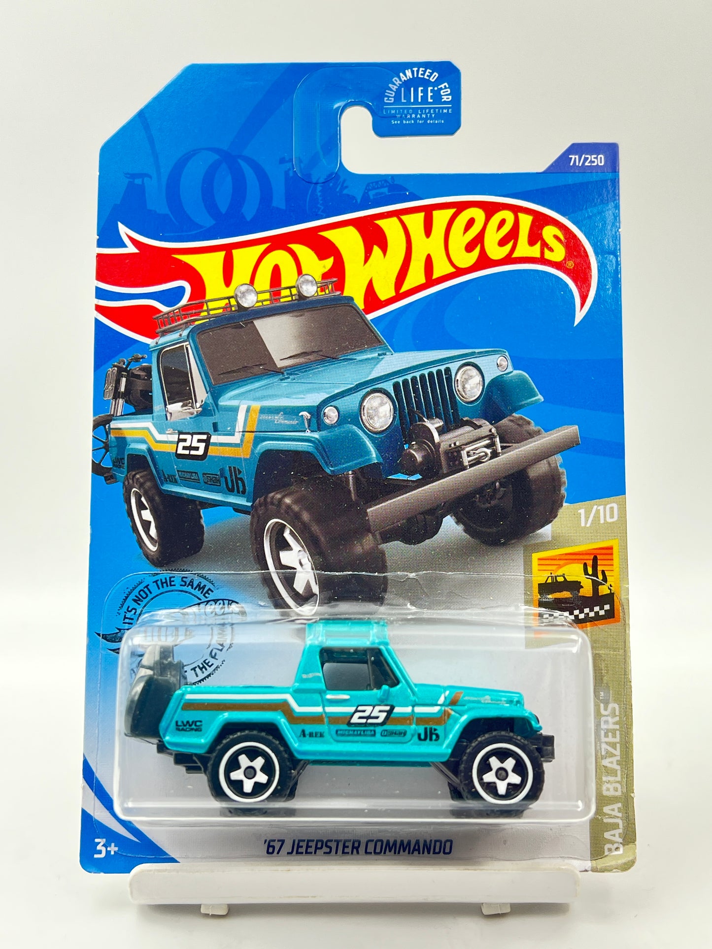 IMPORTED - HOT WHEELS - 67 JEEPSTER COMMANDO - GREEN - 7B