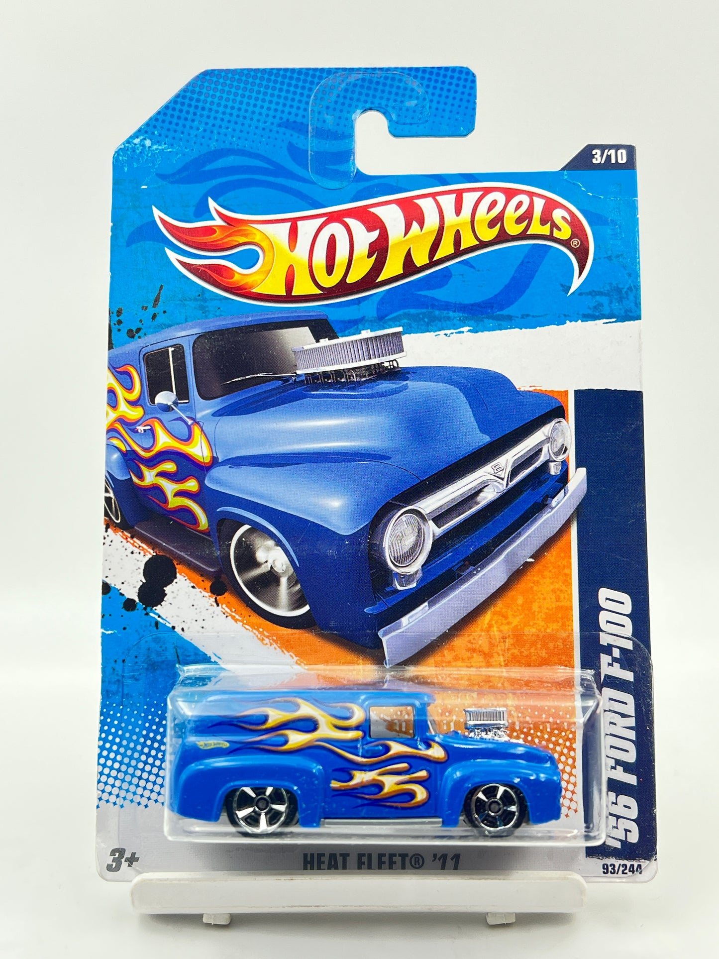 IMPORTED - HOT WHEELS - 56 FORD F-100 - BLUE - 7B