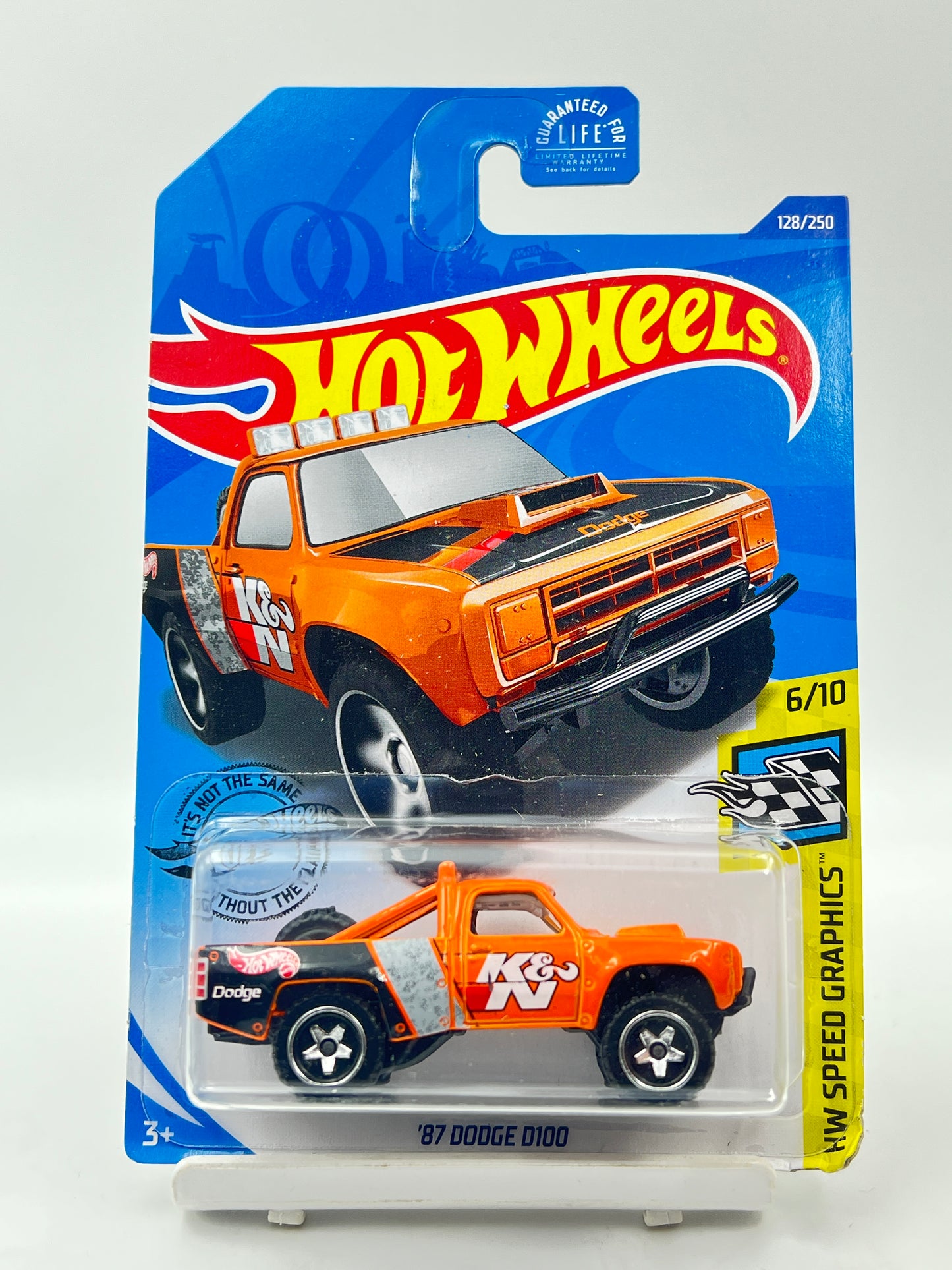 IMPORTED - HOT WHEELS - 87 DODGE D100 - 7B