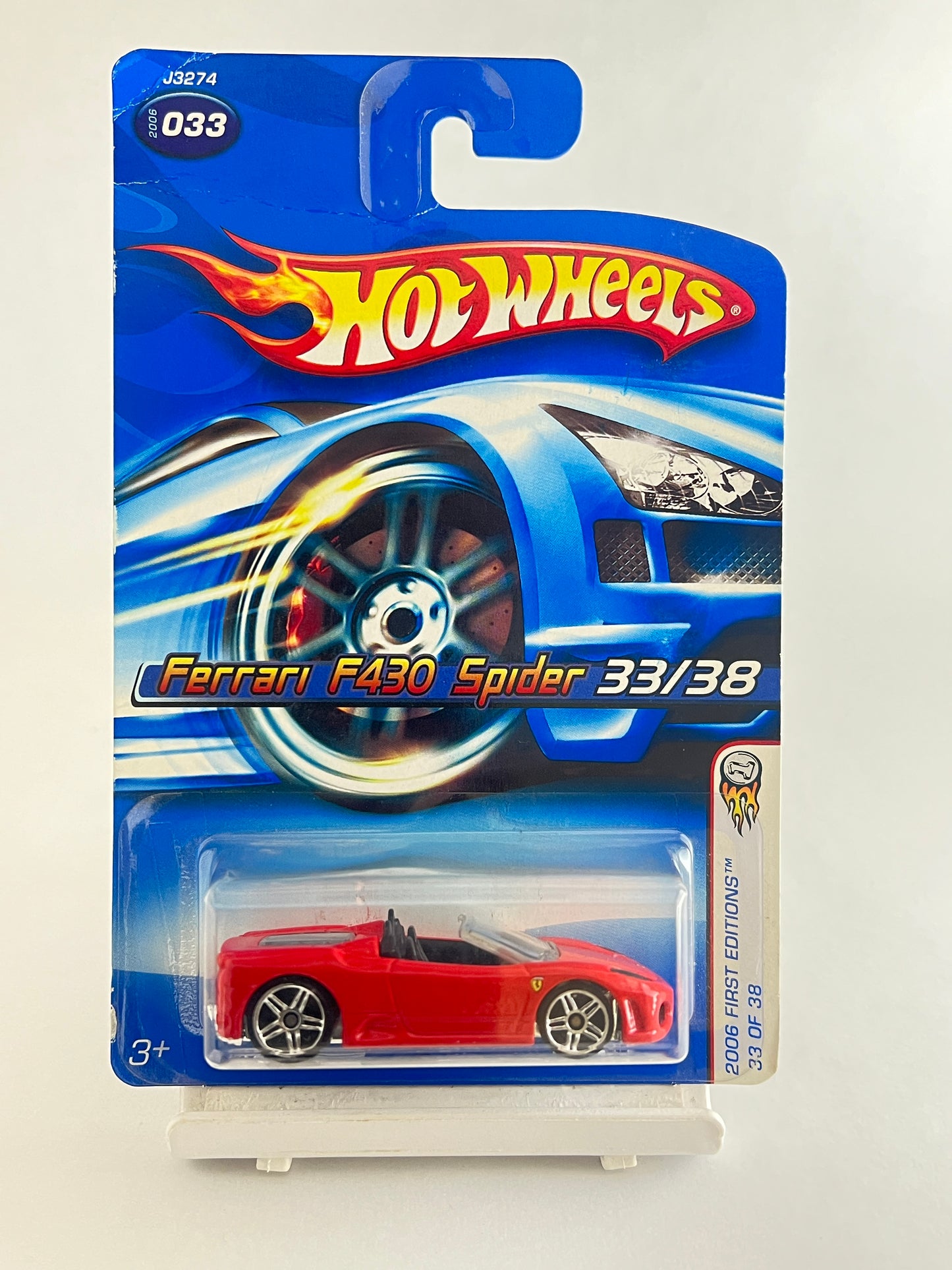 FERRARI F430 SPIDER - RED - ZX1 - Its Fun- Hot wheels - matchbox - diecast