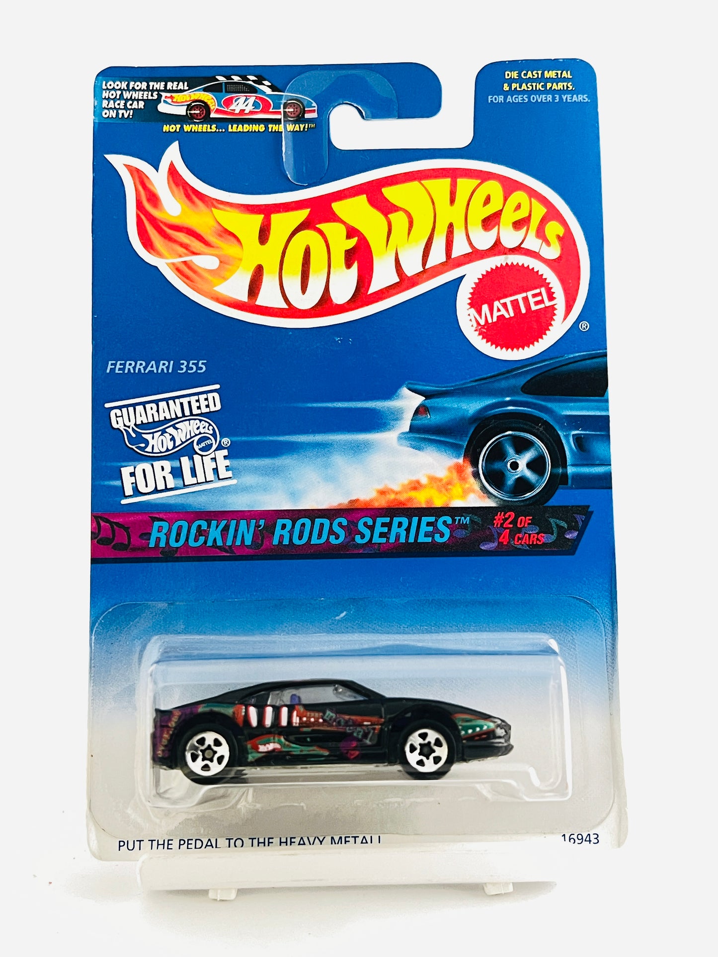 FERRARI 355 - ROCKIN RODS SERIES - Its Fun- Hot wheels - matchbox - diecast