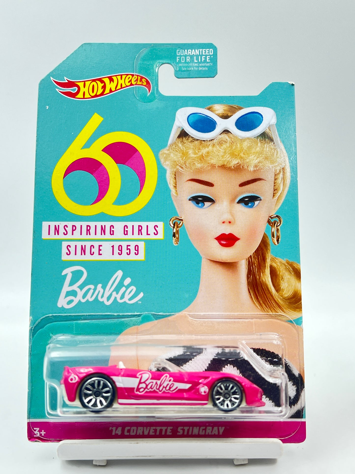 IMPORTED - HOT WHEELS - 14 CORVETTE STINGRAY - BARBIE - 6C