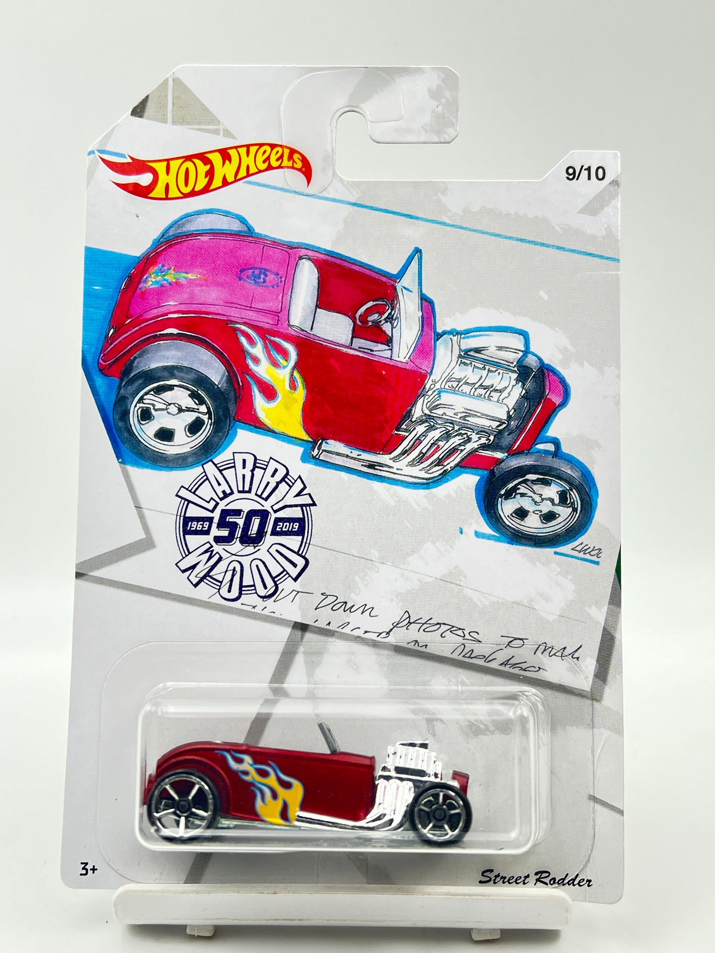 IMPORTED - HOT WHEELS - LARRY WOOD - STREET RODDER - MILD CREASE - 6C