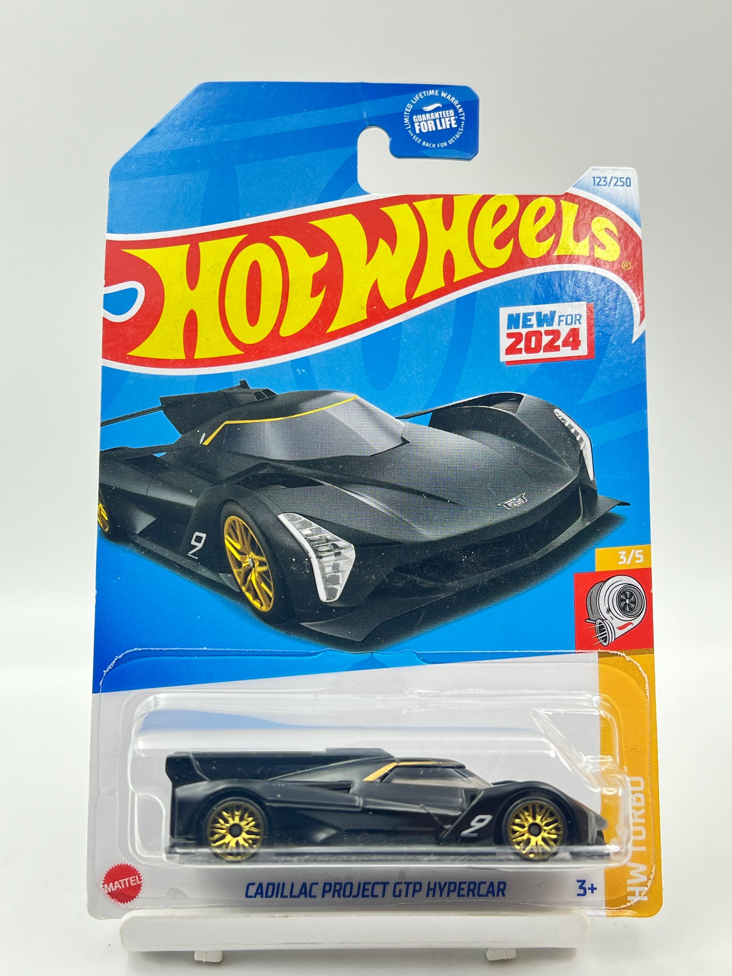 IMPORTED - HOT WHEELS - CADILLAC PROJECT GTP HYPERCAR - BLACK - 6C