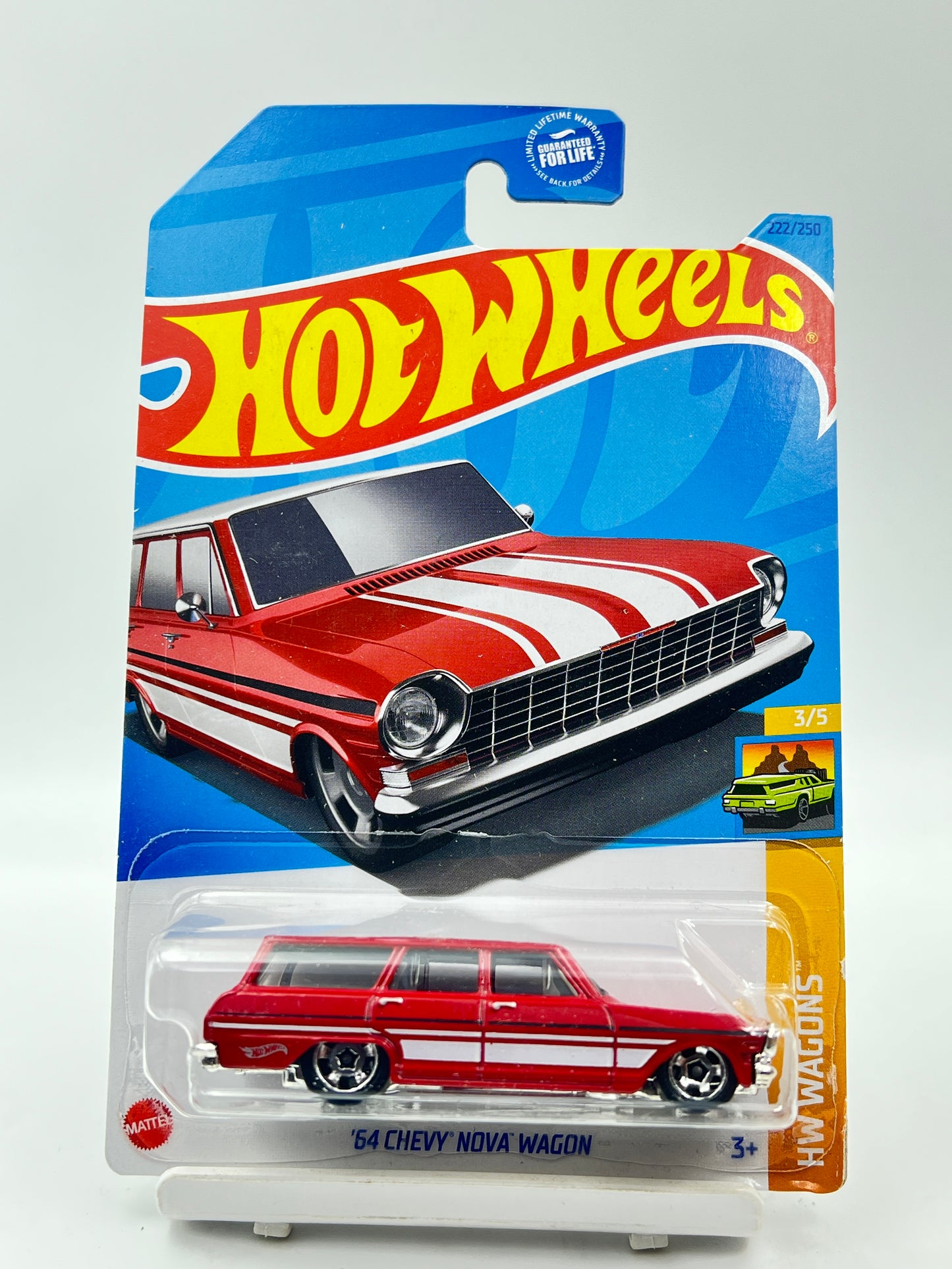 IMPORTED - HOT WHEELS - 64 CHEVY NOVA WAGON - 6D