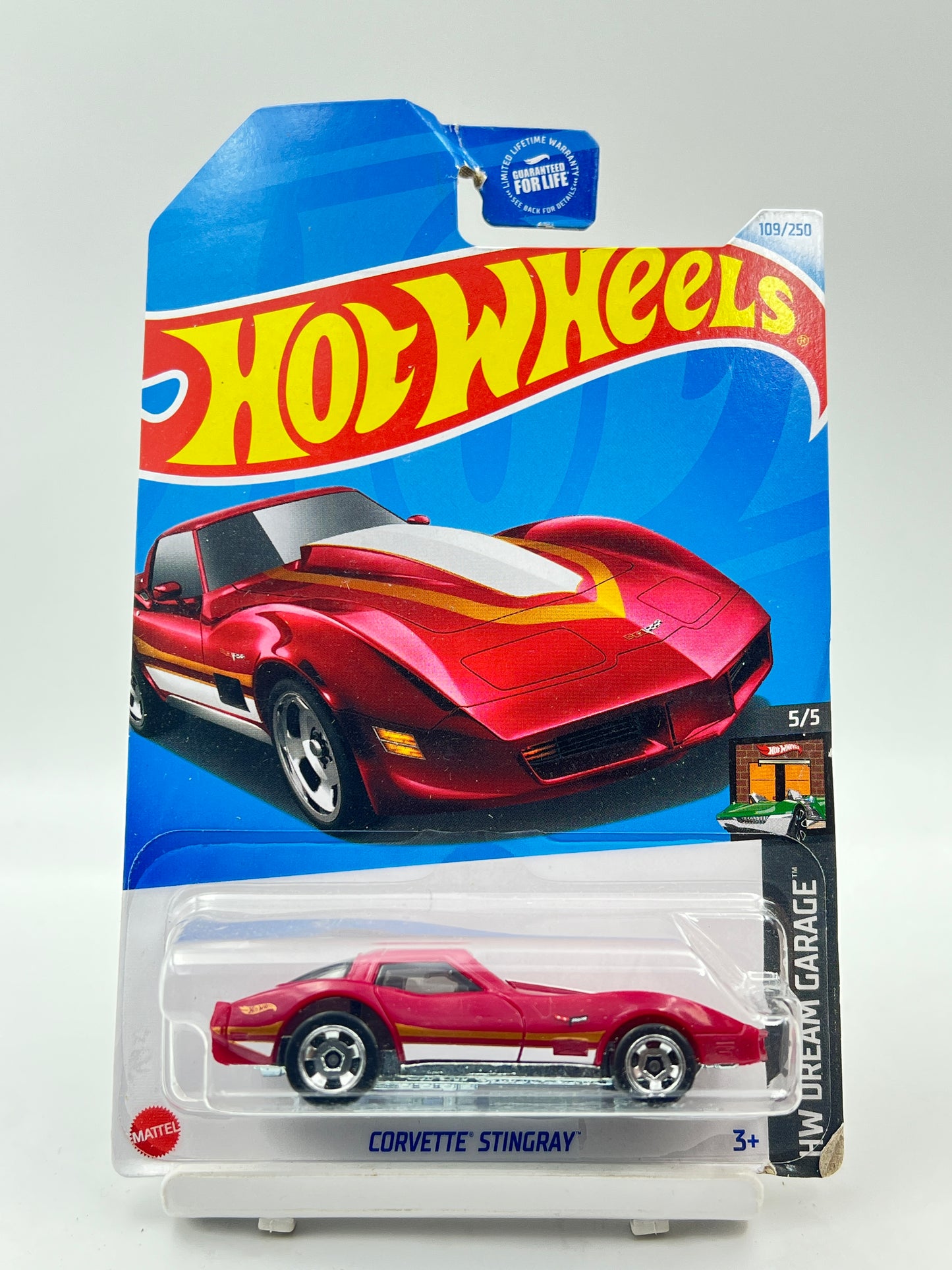 CARD DAMAGED - CORVETTE STINGRAY - 6D