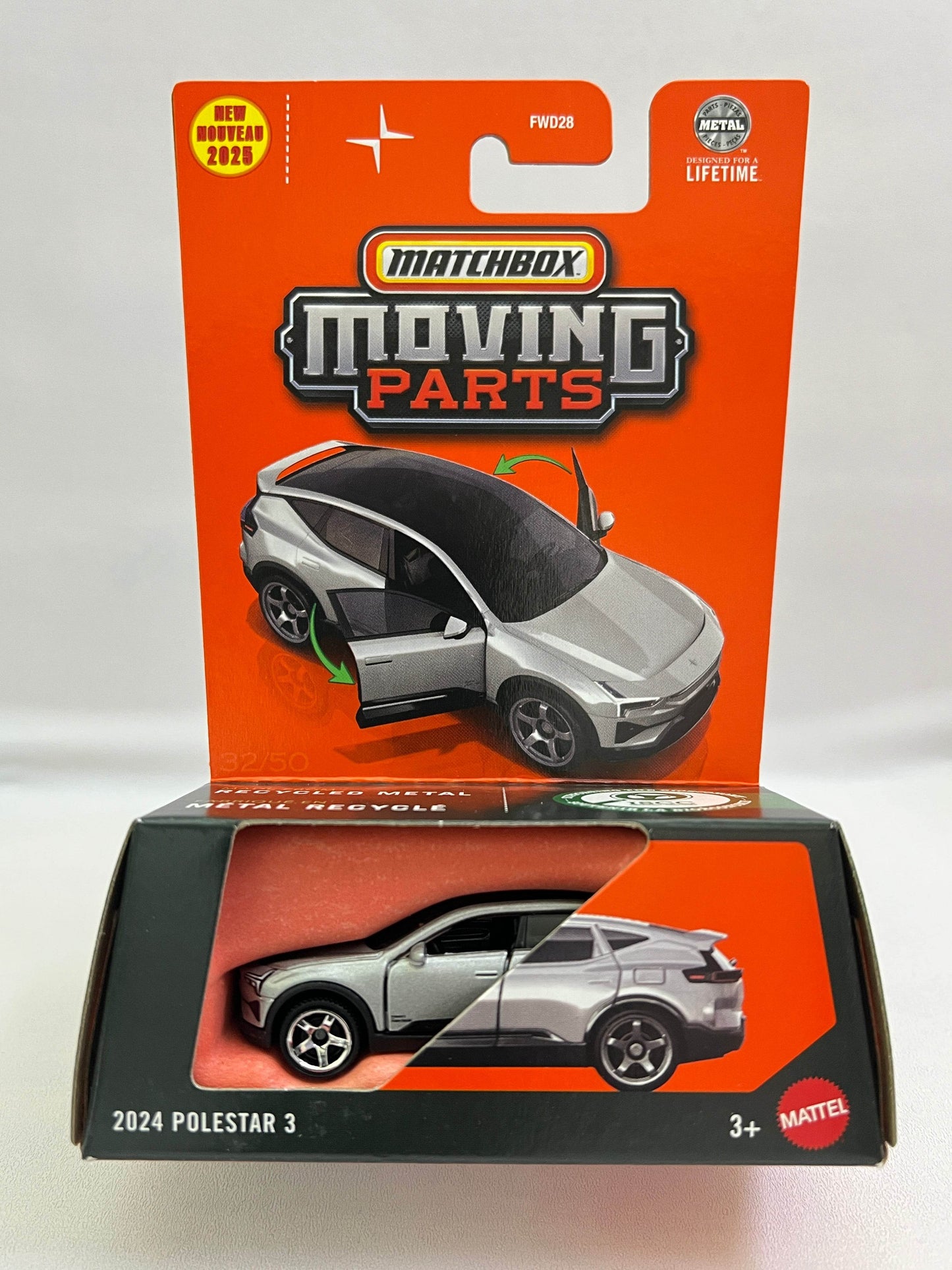 MATCHBOX MOVING PARTS - 2024 POLESTAR 3 - ZX3 - Its Fun