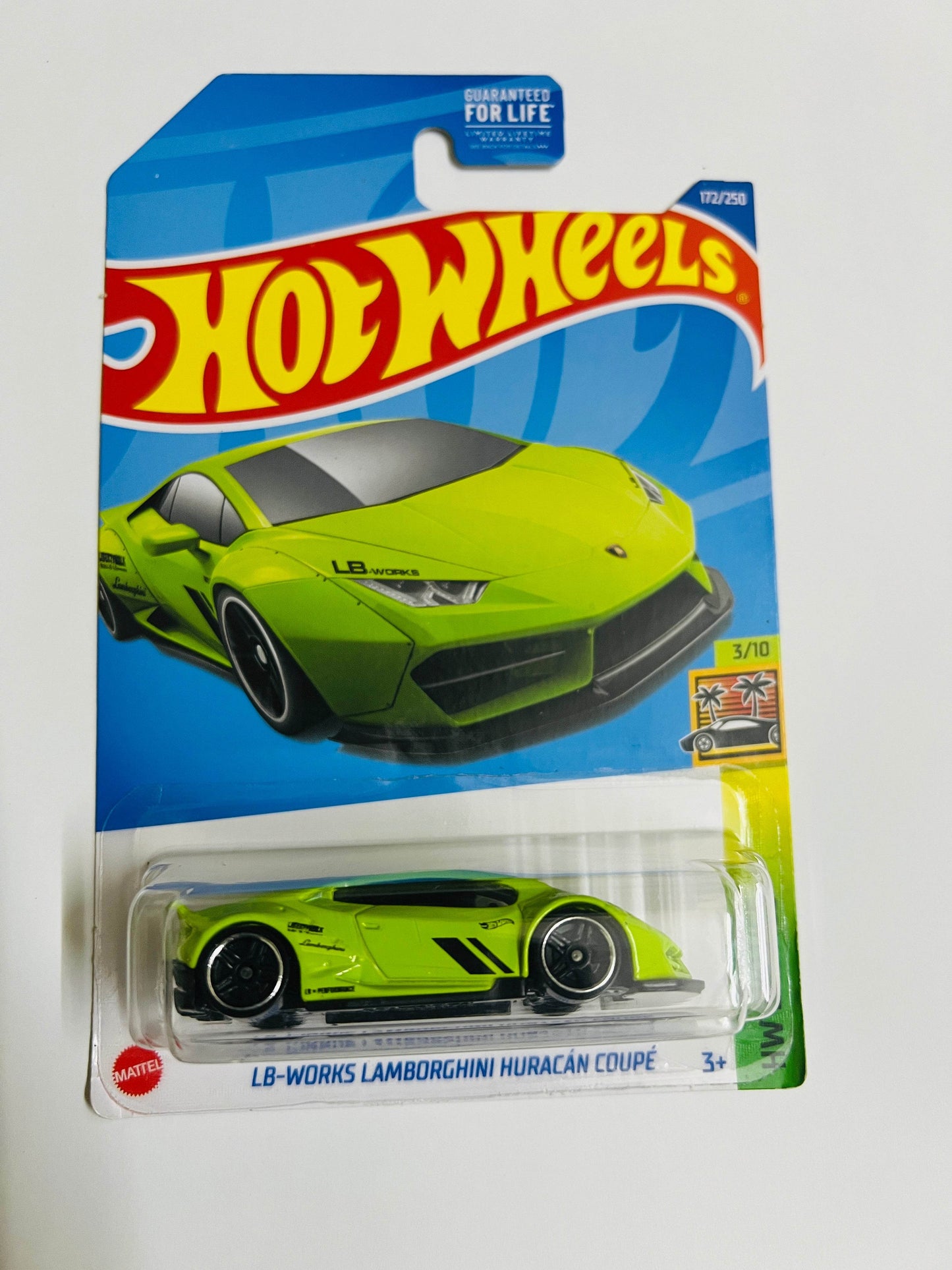 MILD CREASE - LB WORKS LAMBORGHINI HURACAN COUPE - GREEN - 4G - Its Fun