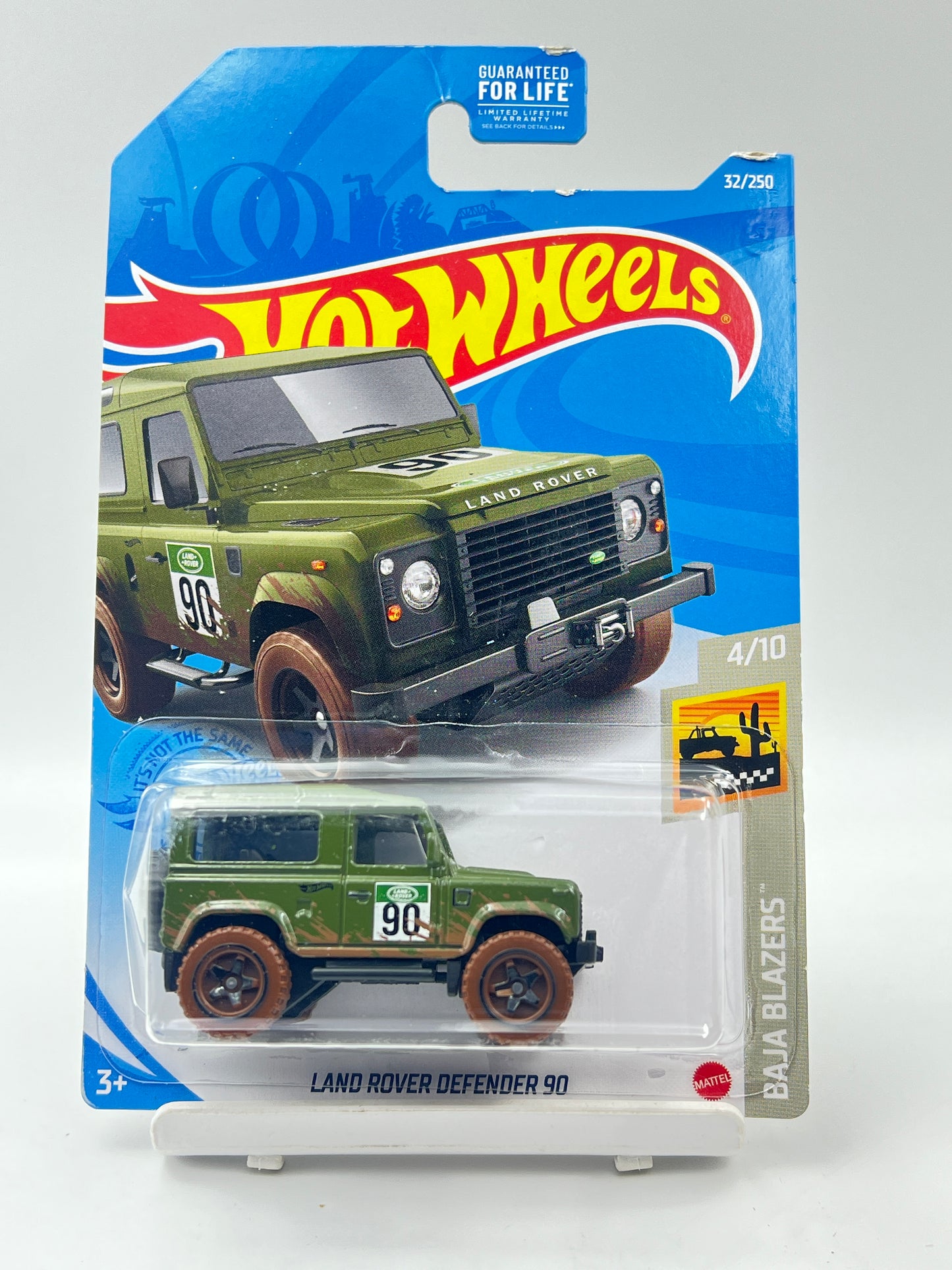 IMPORTED - HOT WHEELS - LAND ROVER DEFENDER 90 - GREEN - 6B
