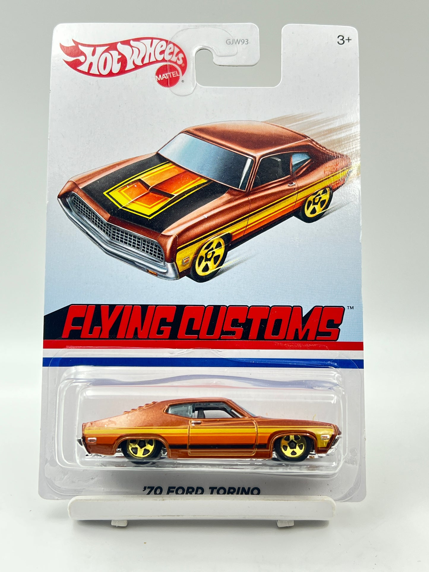 IMPORTED - HOT WHEELS - FLYING CUSTOMS - 70 FORD TORINO - 6B
