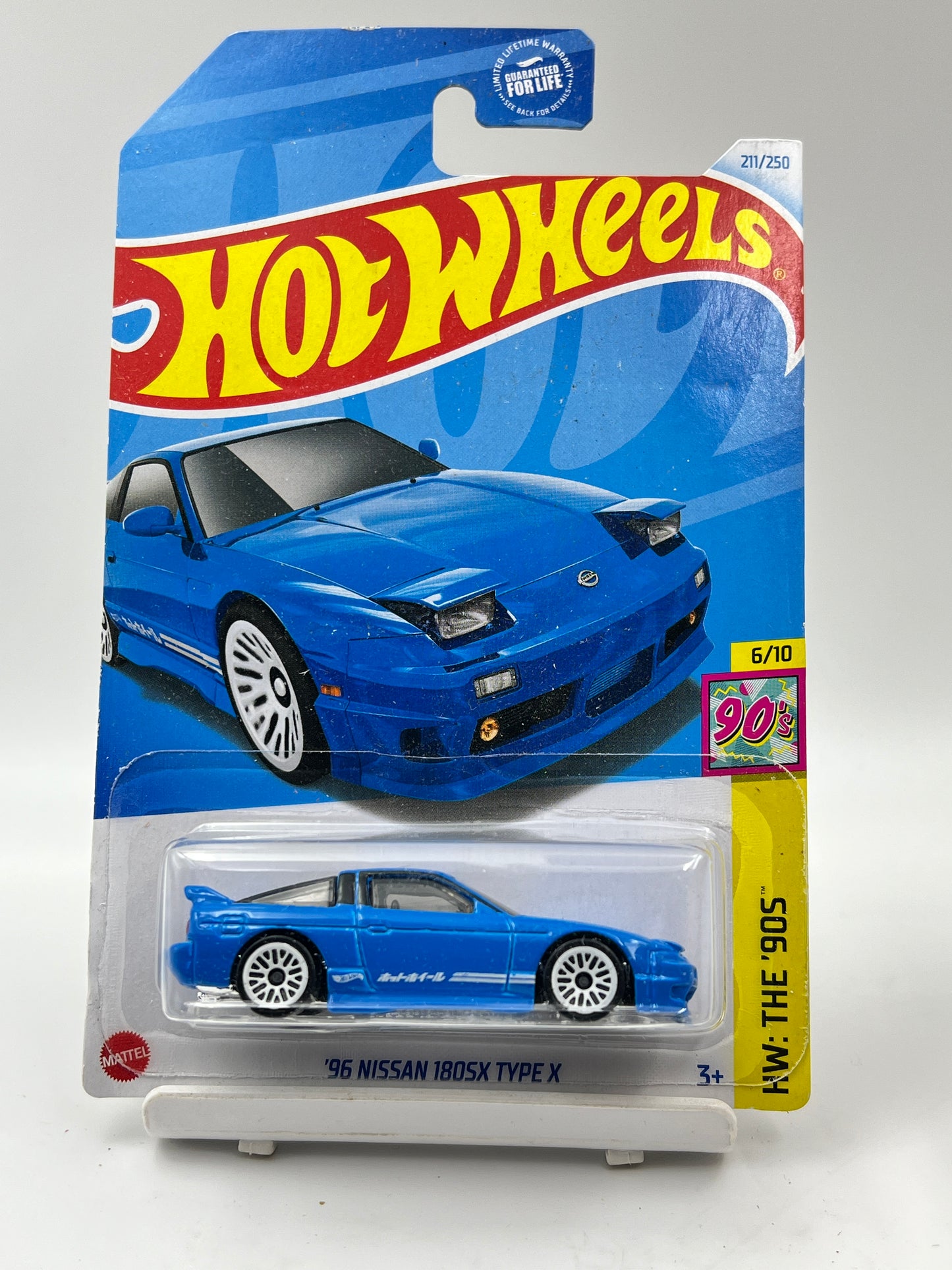 IMPORTED - HOT WHEELS - 96 NISSAN 180SX TYPE X - 3A