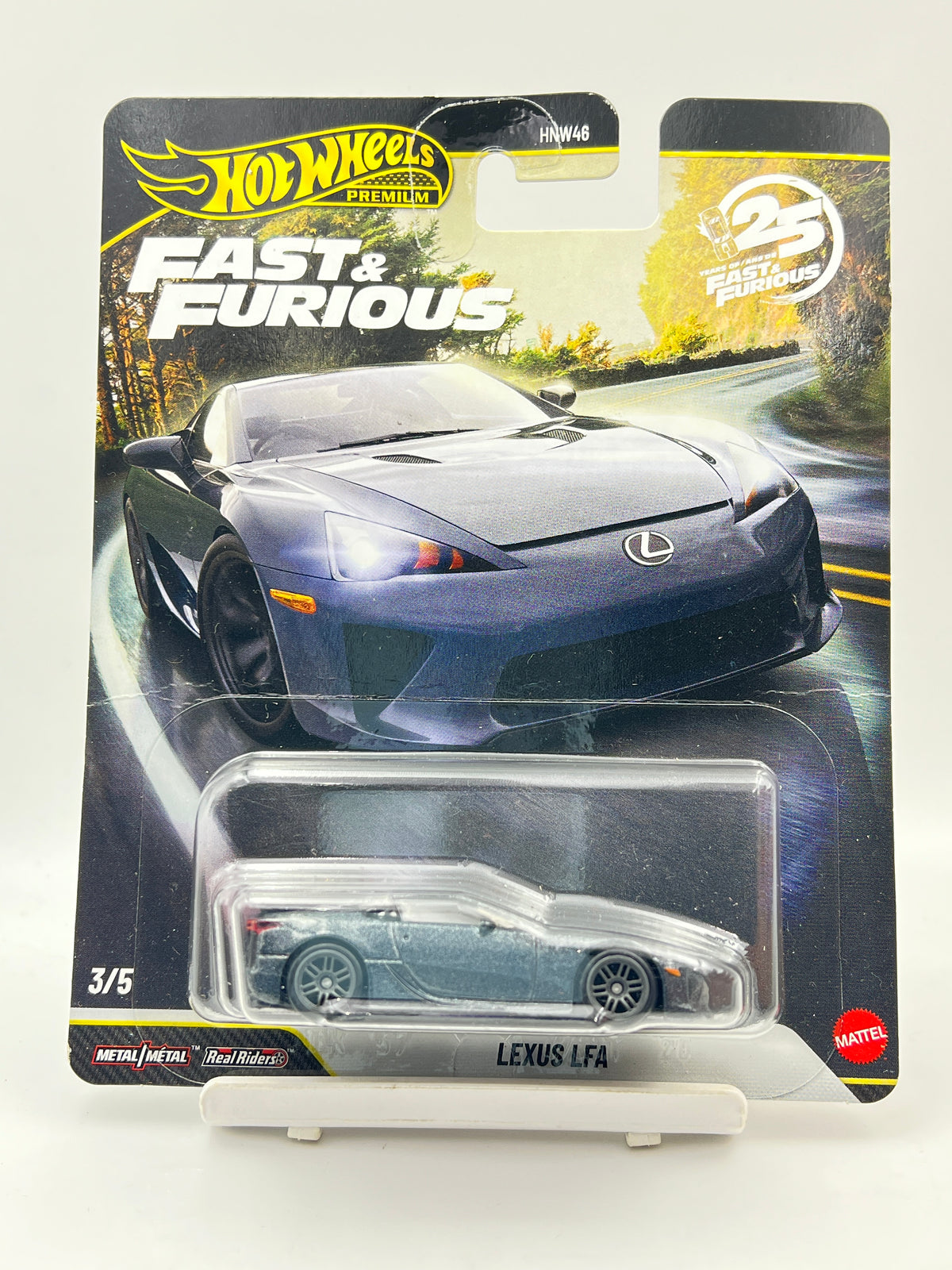 CREASED - HOT WHEELS - FAST AND FURIOUS - LEXUS LFA - 4F