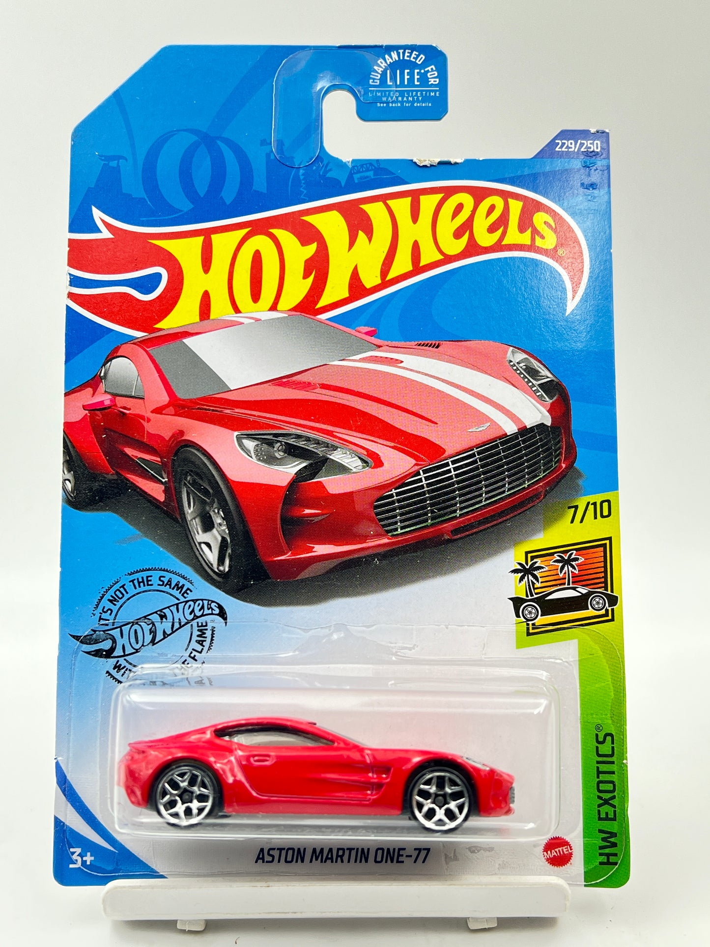 IMPORTED - HOT WHEELS - ASTON MARTIN ONE-77 - RED - 3A