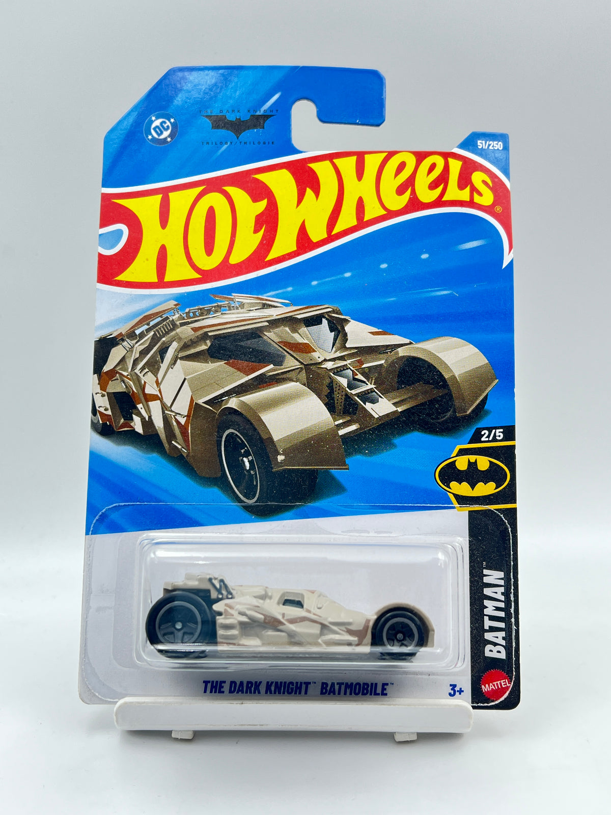 HOT WHEELS - THE DARK KNIGHT BATMOBILE - 3E