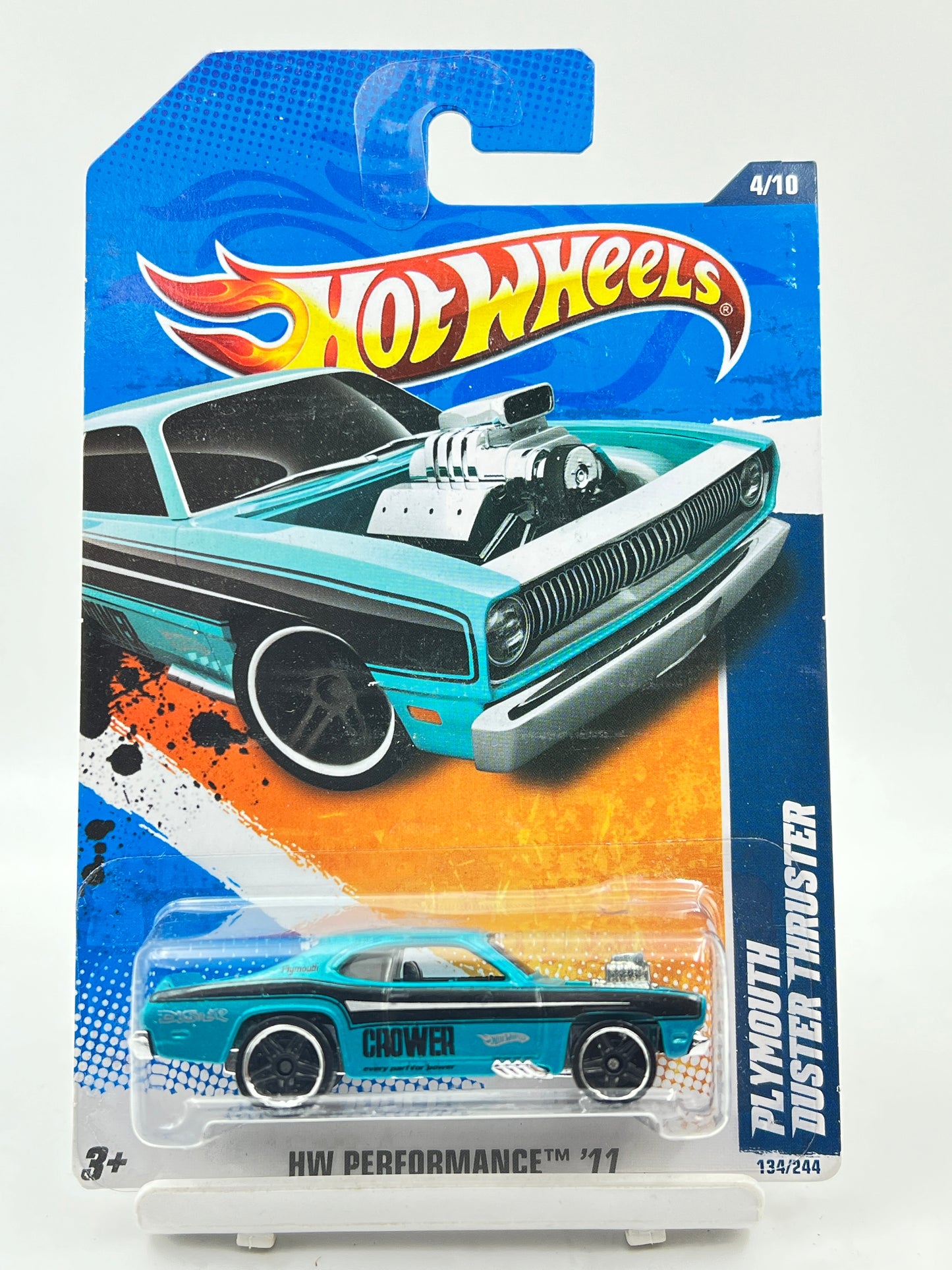 IMPORTED - HOT WHEELS - PLYMOUTH DUSTER THRUSTER - 3A