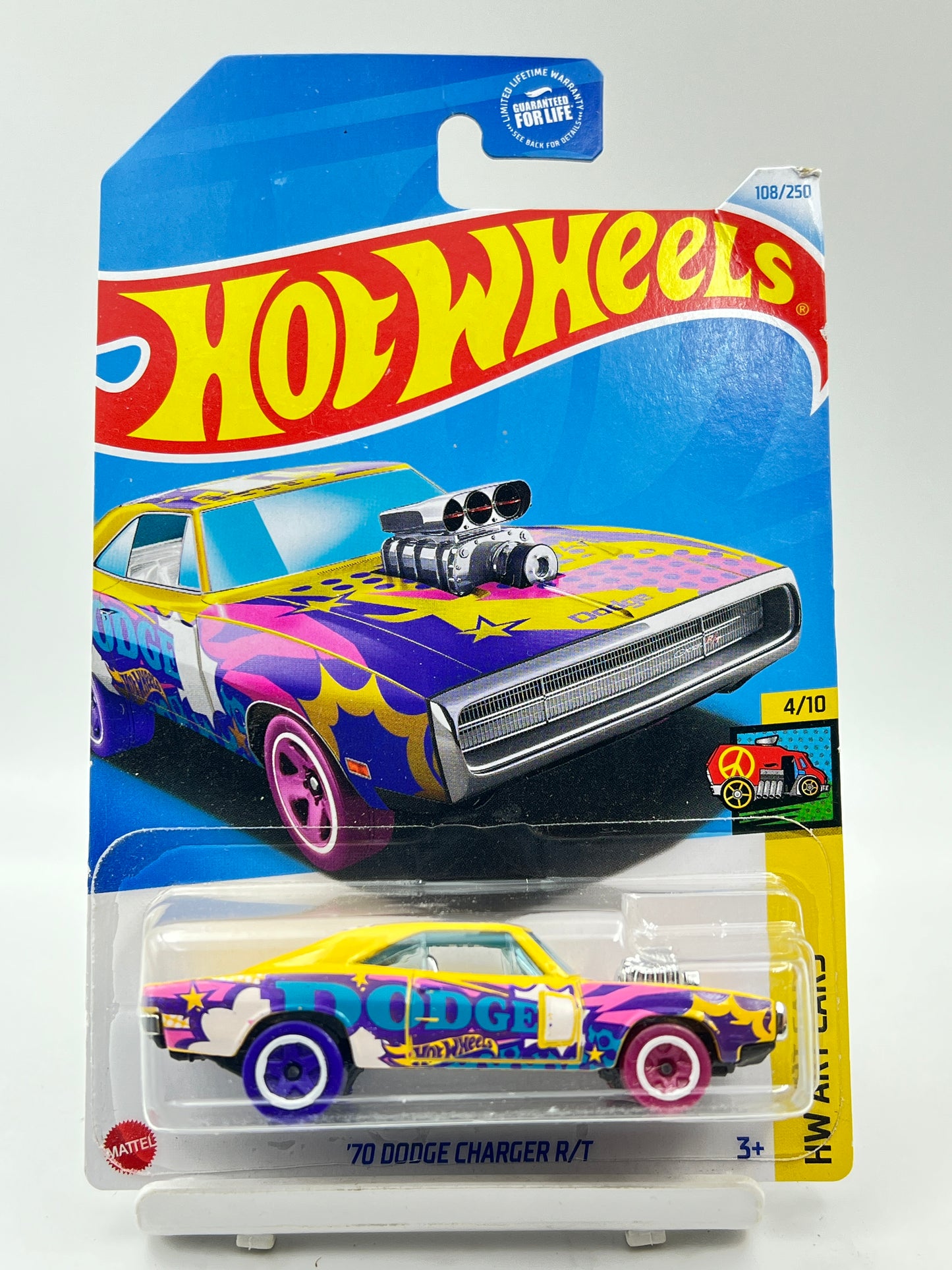 IMPORTED - HOT WHEELS - 70 DODGE CHARGER R/T - 3A