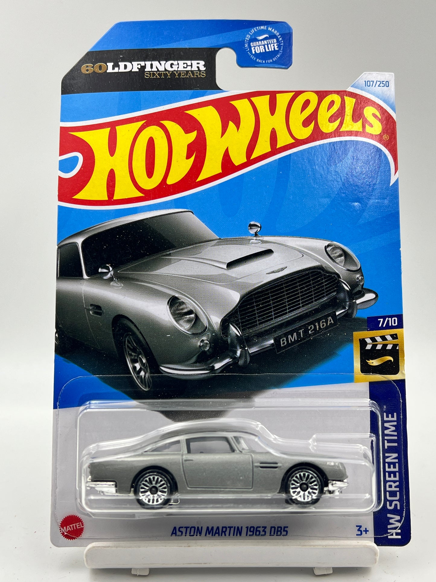 IMPORTED - HOT WHEELS - ASTON MARTIN 1963 DBS - GOLDFINGER - 007 - 9B