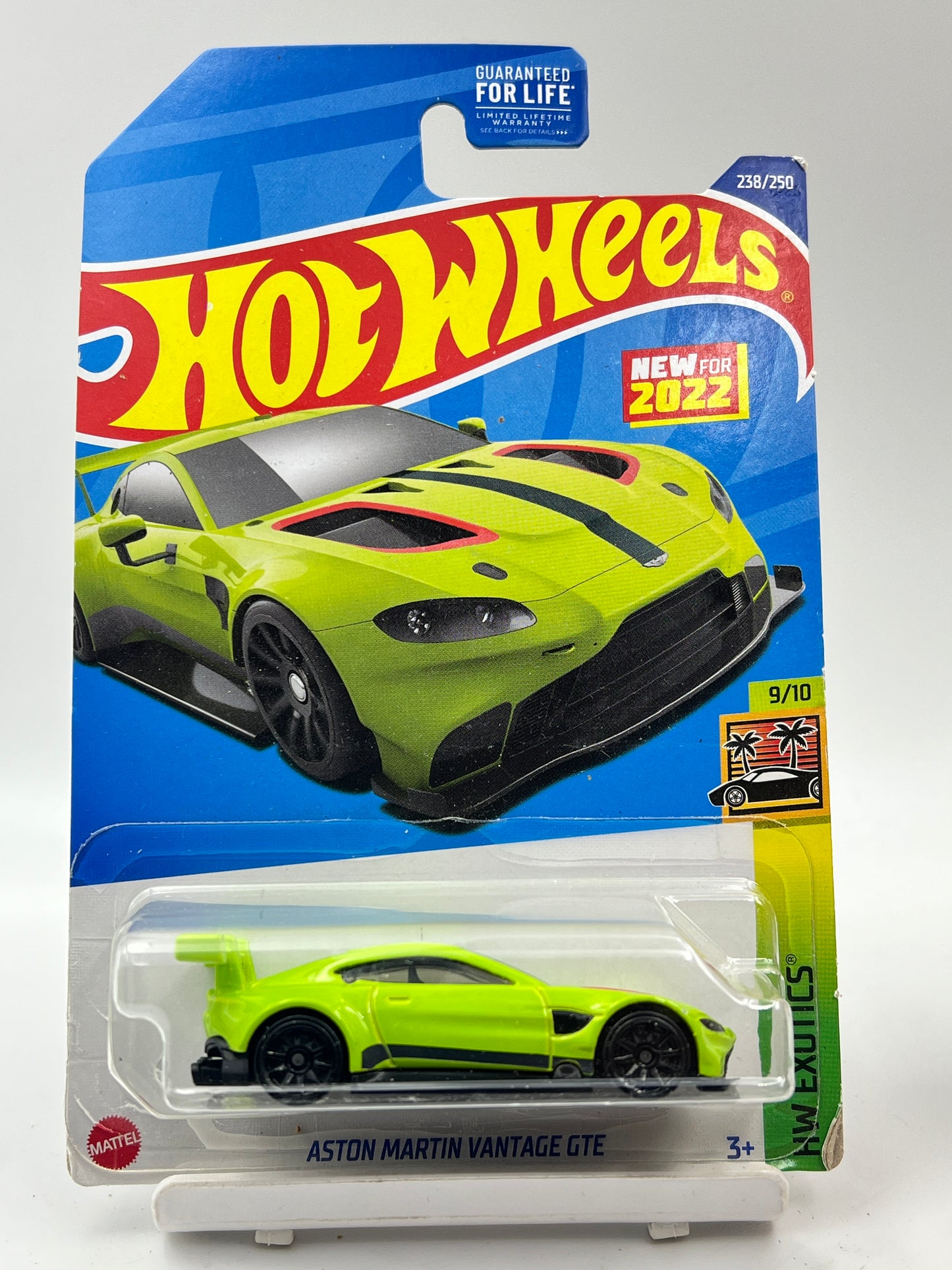 IMPORTED - HOT WHEELS - ASTON MARTIN VANTAGE GTE - GREEN - 9B