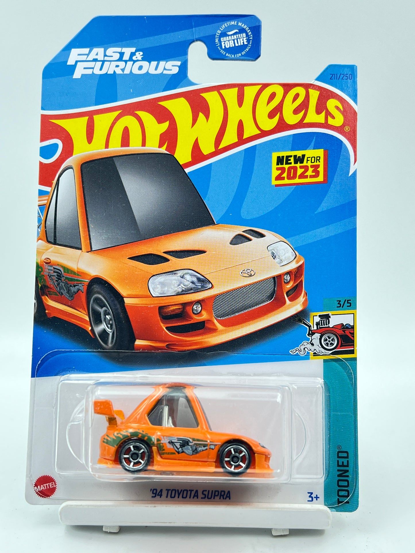 IMPORTED - HOT WHEELS - TOONED 94 TOYOTA SUPRA - 2A