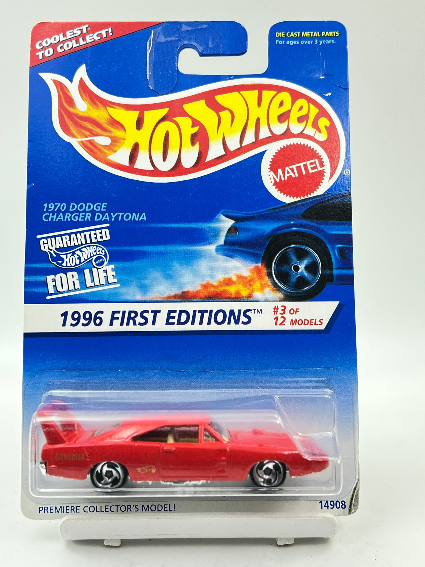 IMPORTED - HOT WHEELS - 1970 DODGE CHARGER DAYTONA - RED - 9C