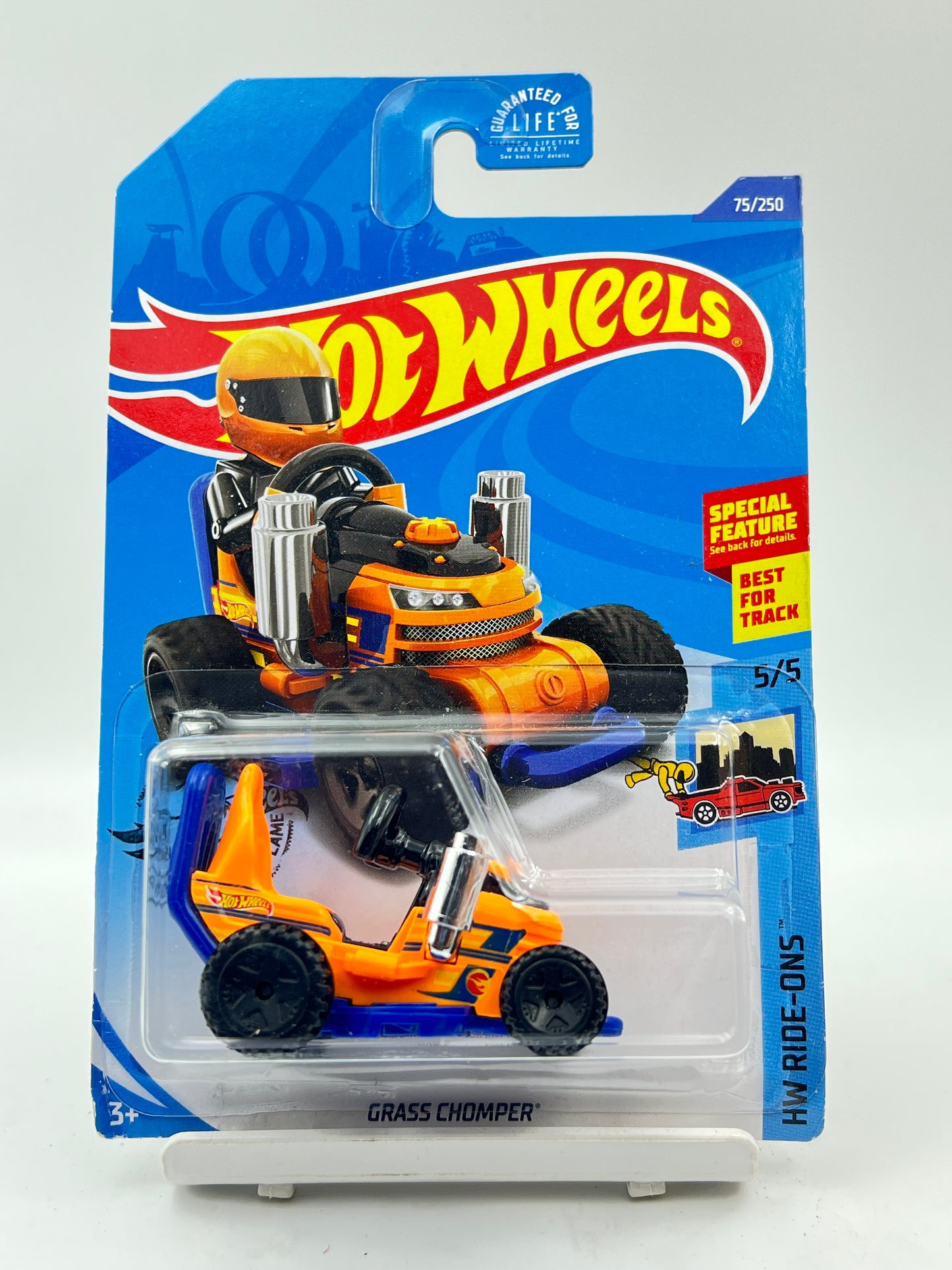 TREASURE HUNT - HOT WHEELS - GRASS CHOMPER - 2D