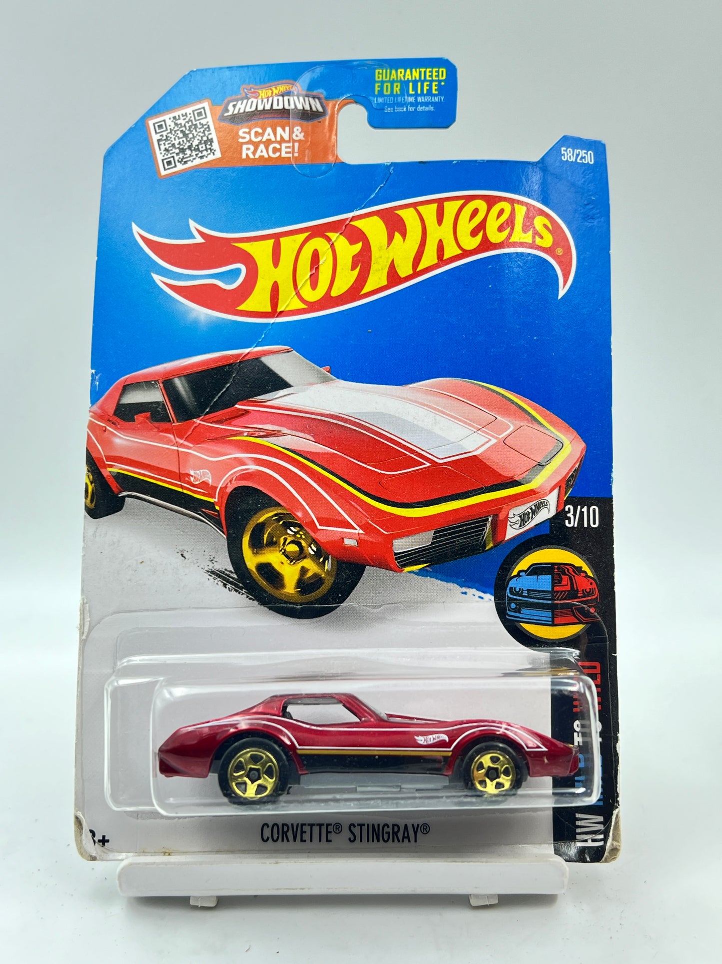 SOFT EDGES - CORVETTE STINGRAY - RED - 1G