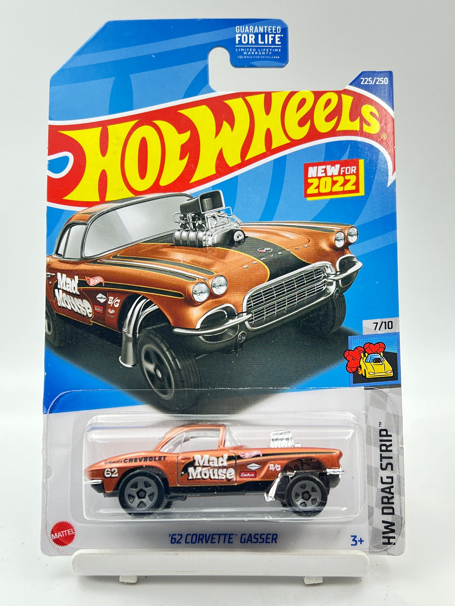 IMPORTED - HOT WHEELS - 62 CORVETTE GASSER - 2E